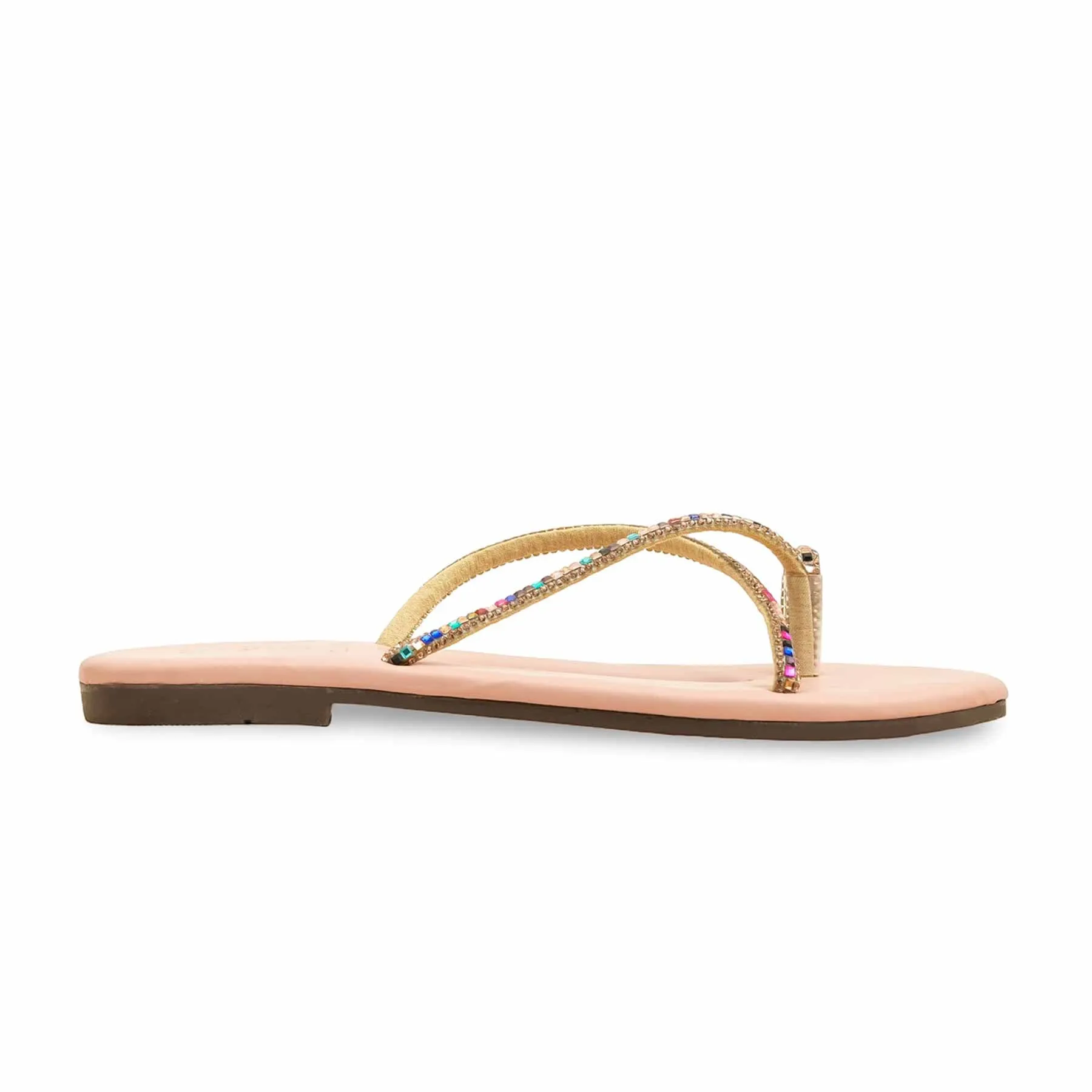 Pink Casual Chappal CL2088 family event Comfort Padding