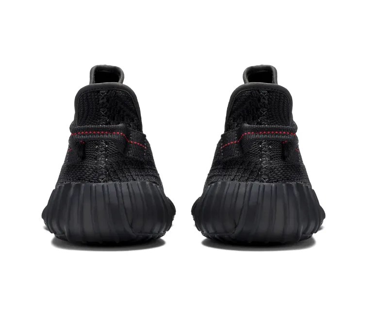 Adidas Yeezy Boost 350 V2 (Black Non-Reflective) Dual Material