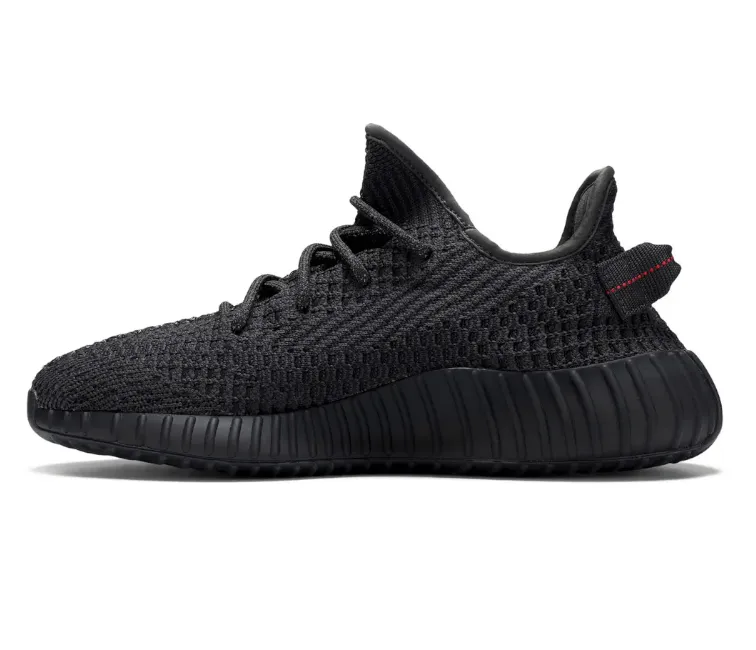 Contemporary Chic Outdoor Stroll Adidas Yeezy Boost 350 V2 (Black Non-Reflective)