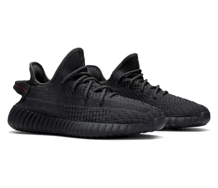 Eco Friendly Production Adidas Yeezy Boost 350 V2 (Black Non-Reflective)