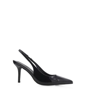 Stylish Sandals BLONDIE WIDE FIT - BLACK PATENT