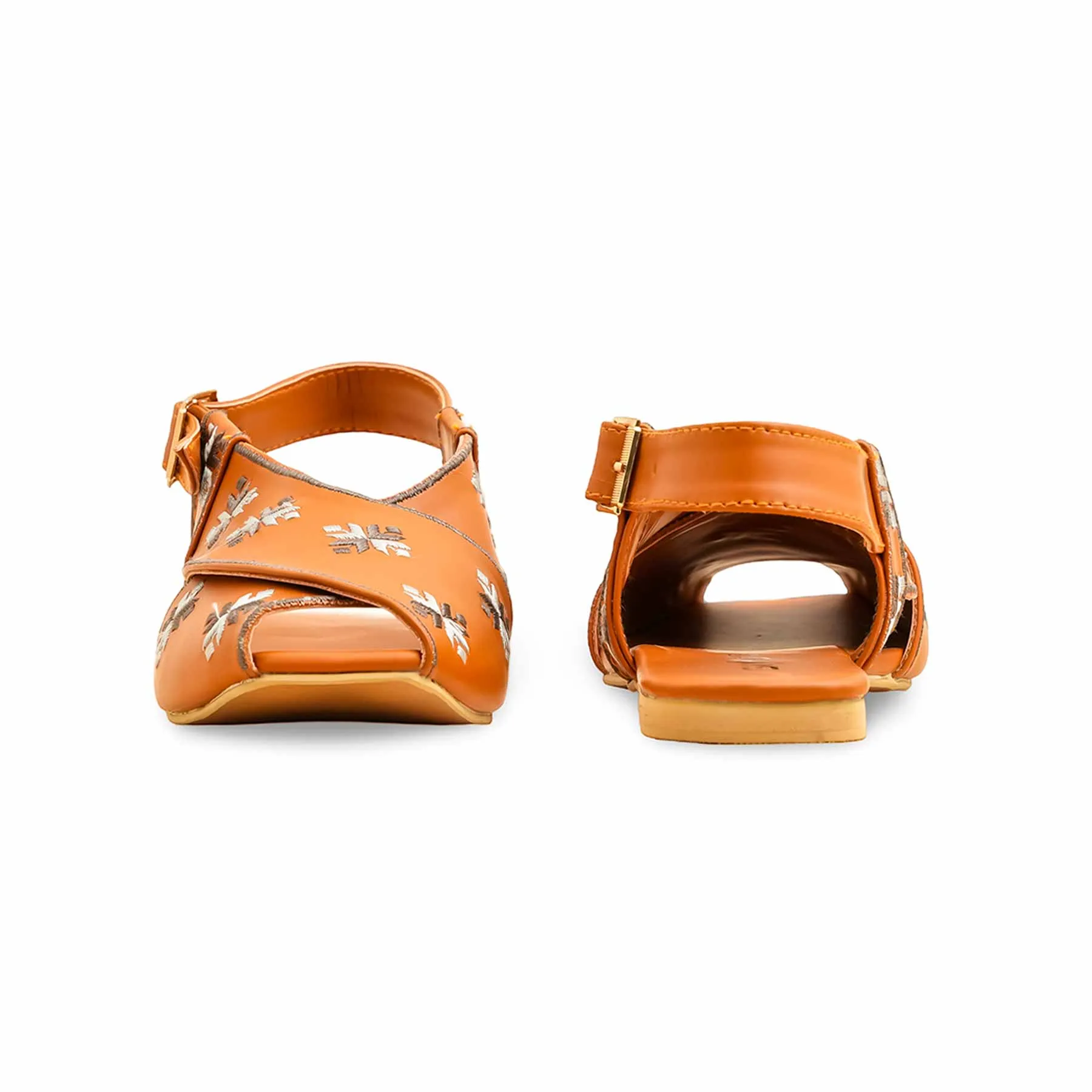 horseback riding Rust Formal Peshawari Chappal EC3190