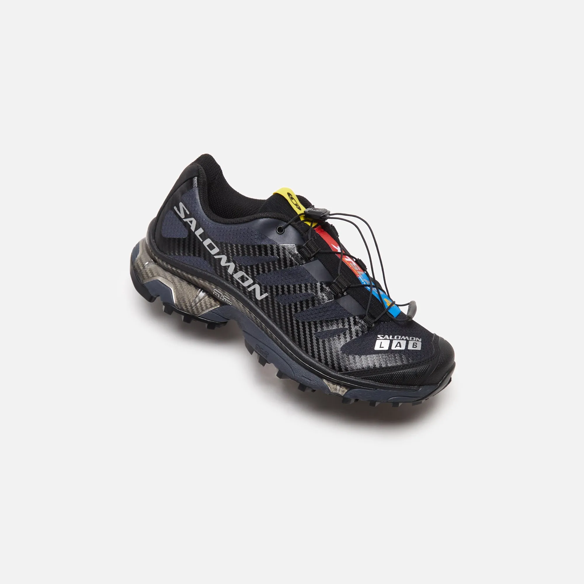 Thermoregulating Lining Minimalist Design Salomon XT-4 OG - Black / Ebony / Silver Metallic