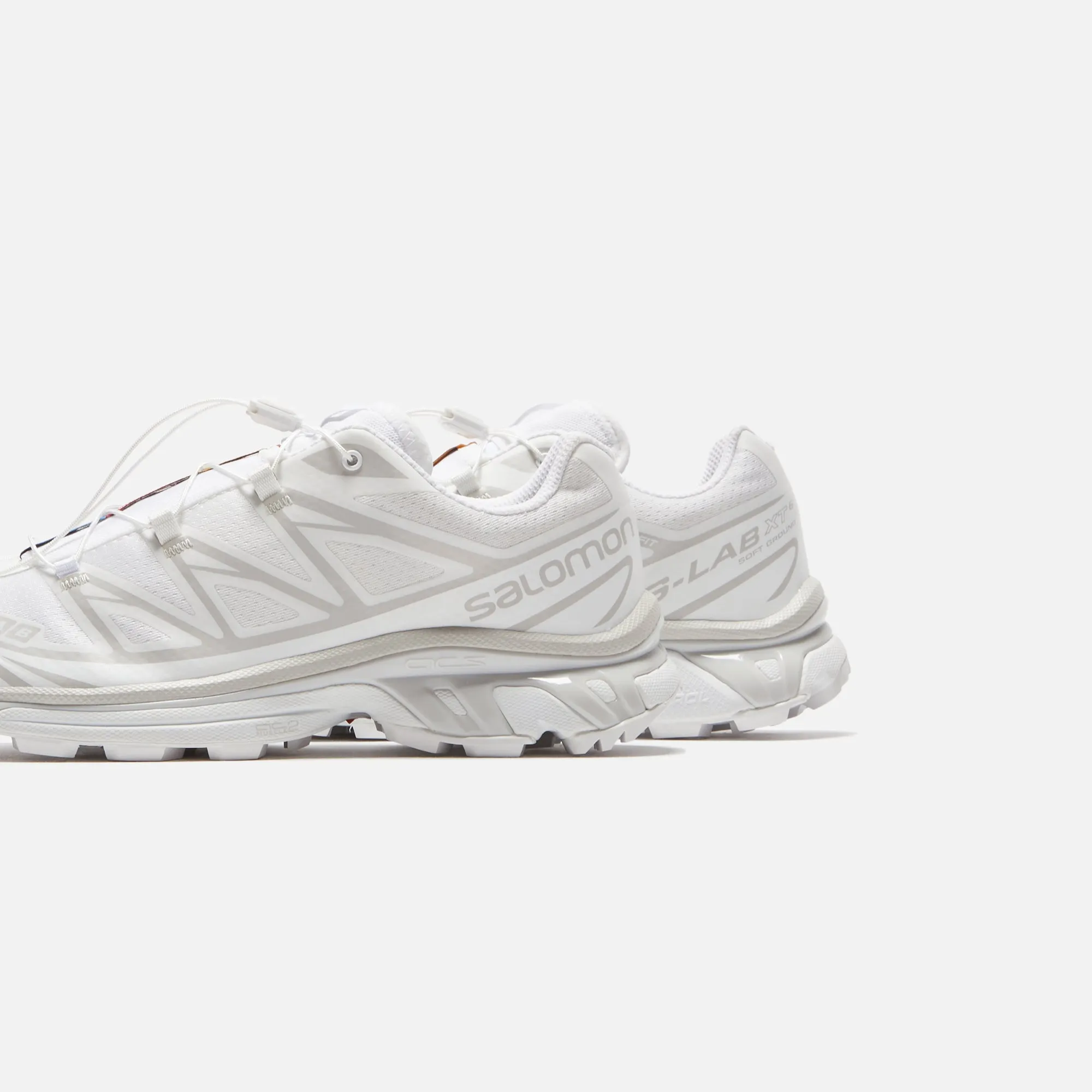 Salomon XT-6 ADV - White / Lunar Rock Durable Lining