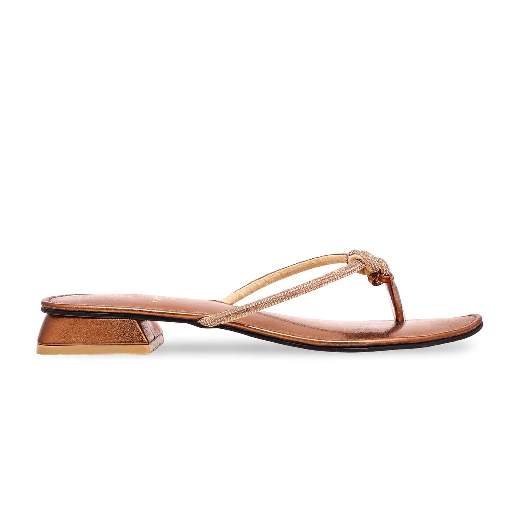 Copper Fancy Chappal FN0739 All Day Wear