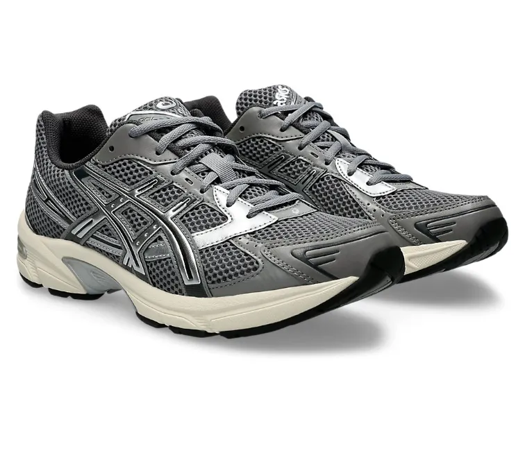 Mens Asics Gel-1130 (Clay Grey/Pure Silver) Energy return Premium Material
