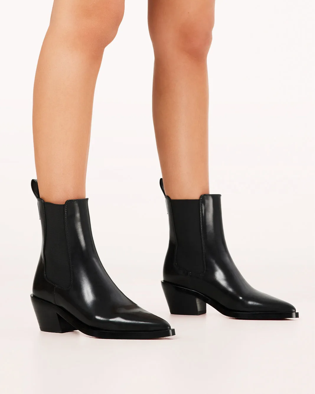 Breathable Weather Resistant User Secure Fit System JEFFREY - BLACK SHINE