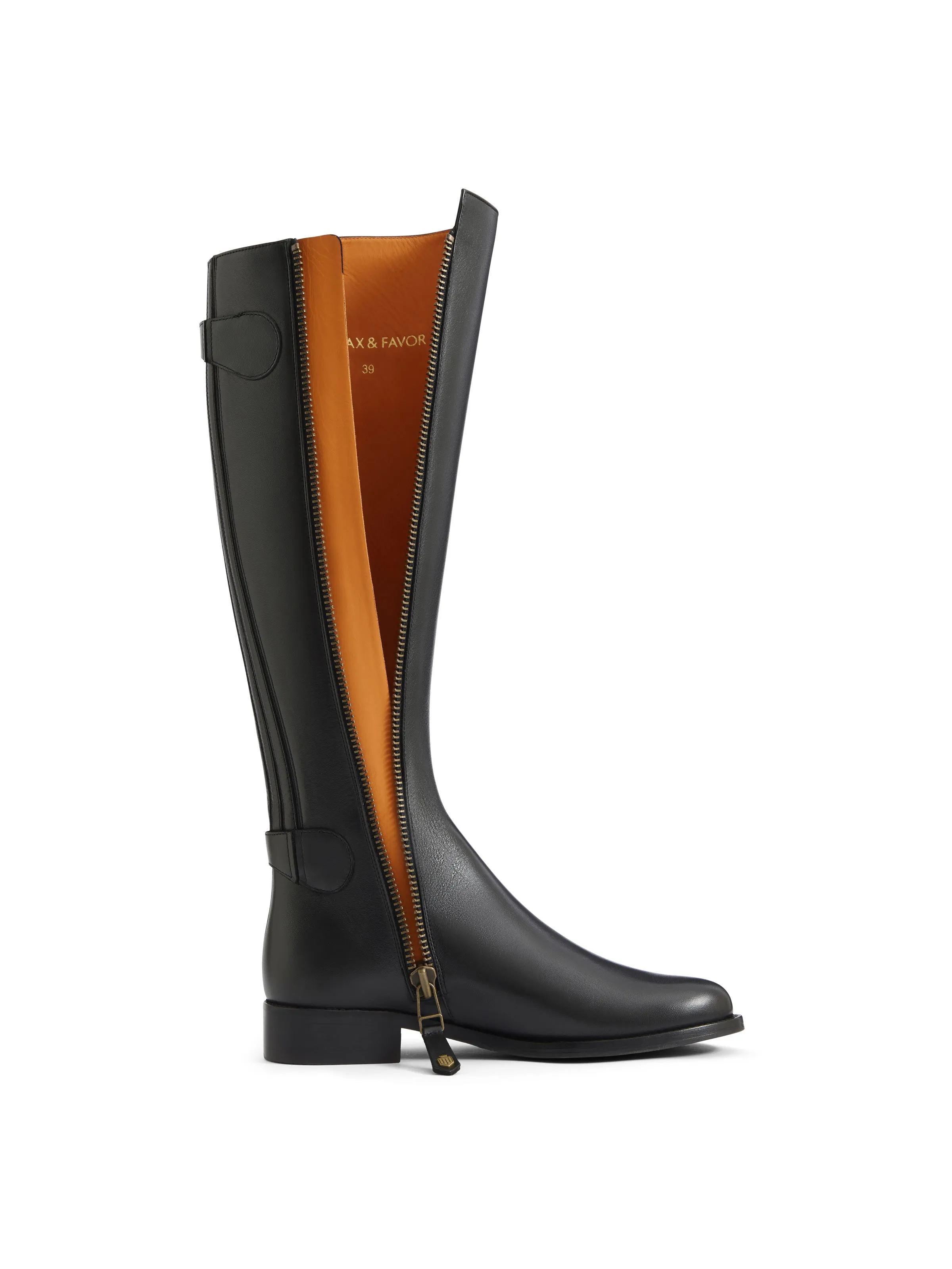 Flat Upton - Black Leather Water-resistant Rugged Built Remote Hiking