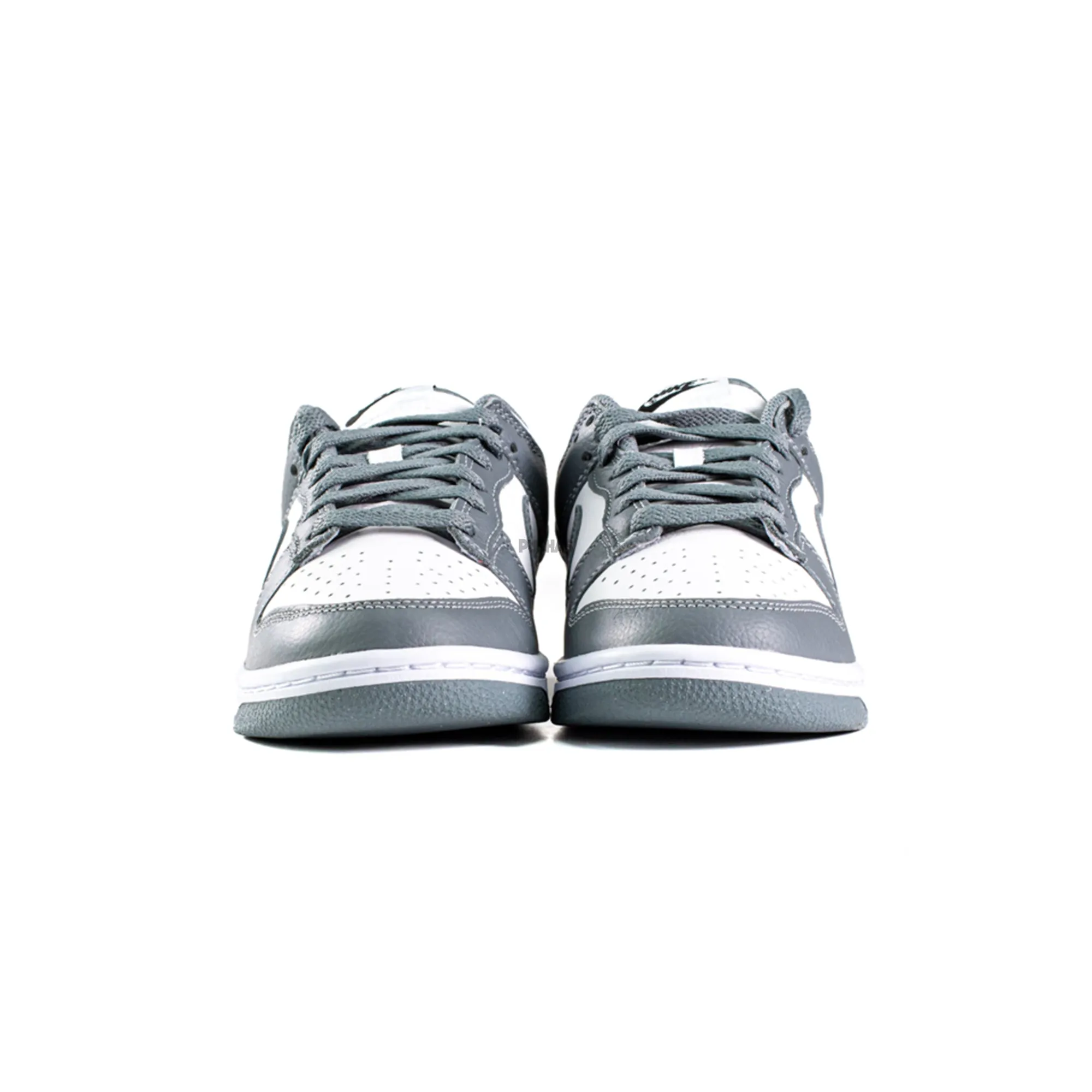 Minimalist Lacing Reinforced Stitching Nike Dunk Low By PUSHAS 'Grey' Women's (2022)