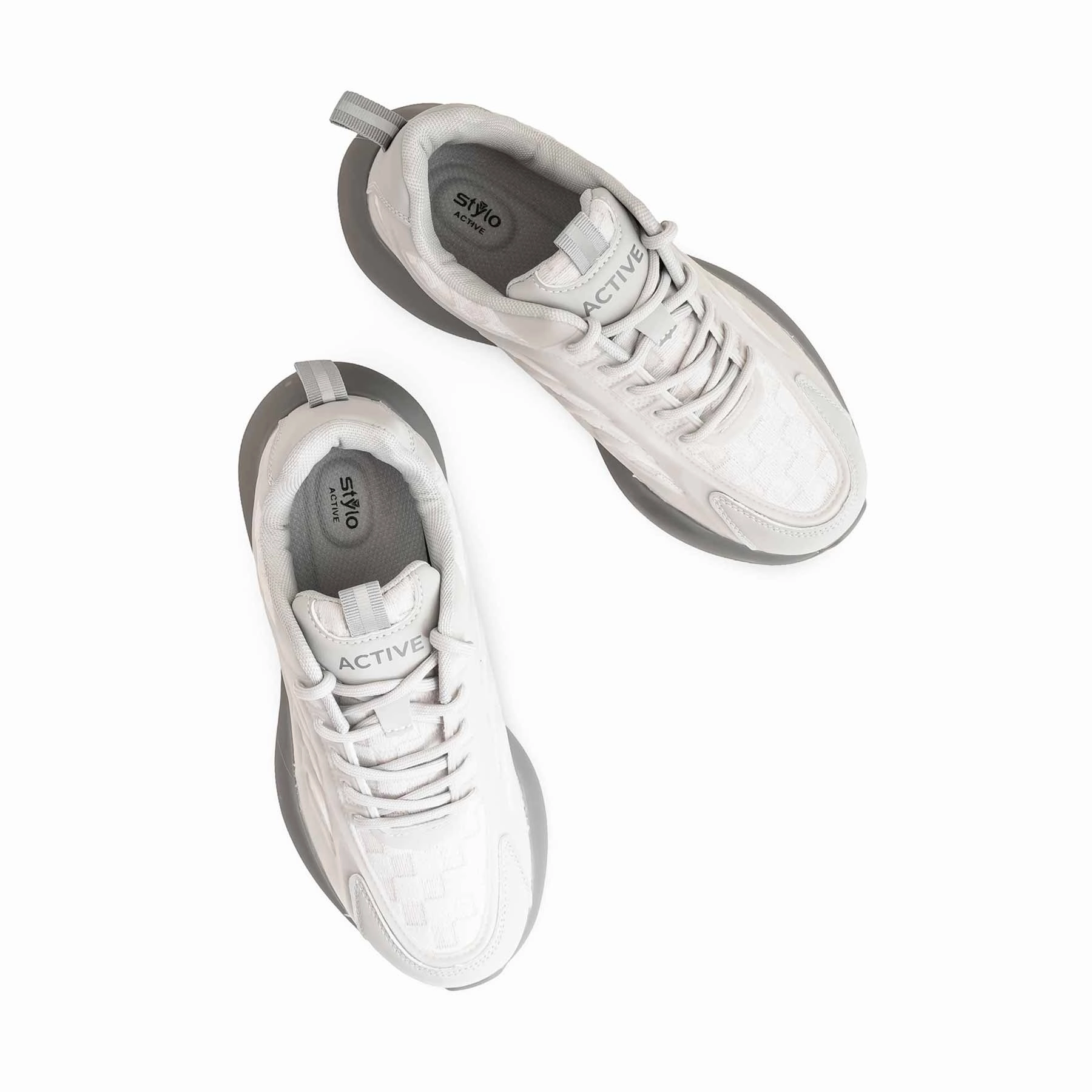 Anatomical Footbed Reinforced Midfoot Grey Casual Sneaker AT7349