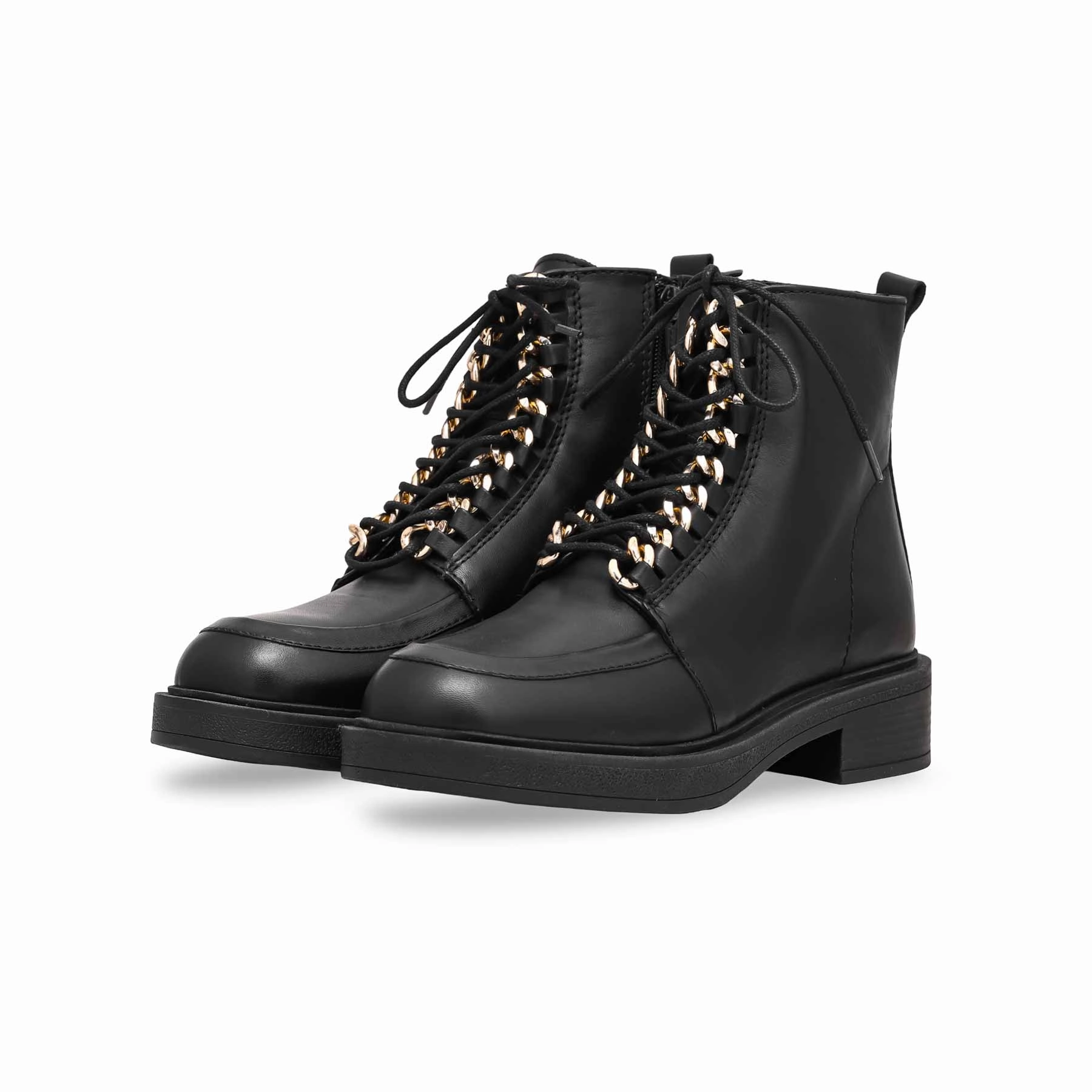 Black Long Shoes WN9019 Vegan Material Options Alluring