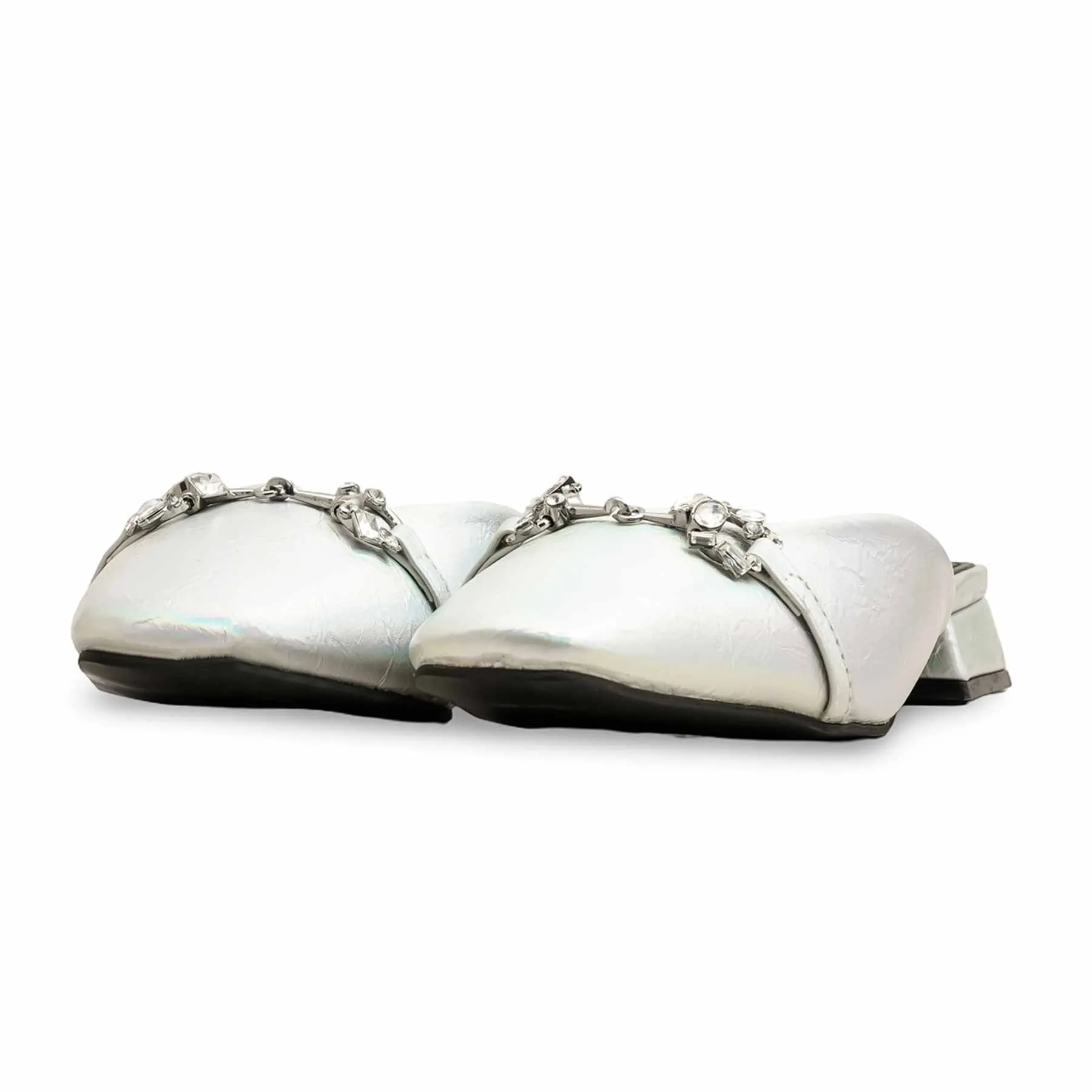 Designer Touch Contemporary Style Silver Back Open WN5417