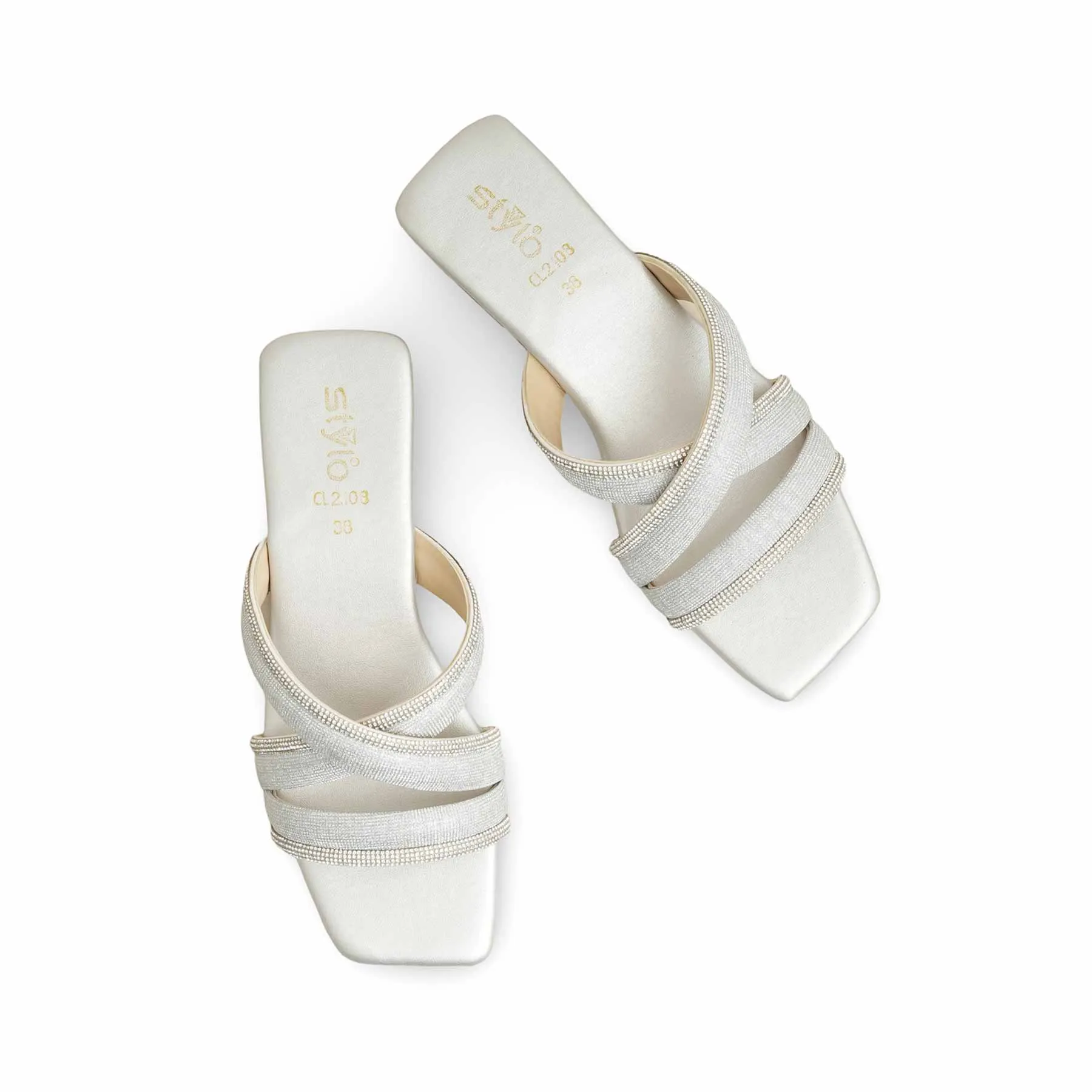 Silver Casual Slipper CL2108 Vintage Mood Museum Mood