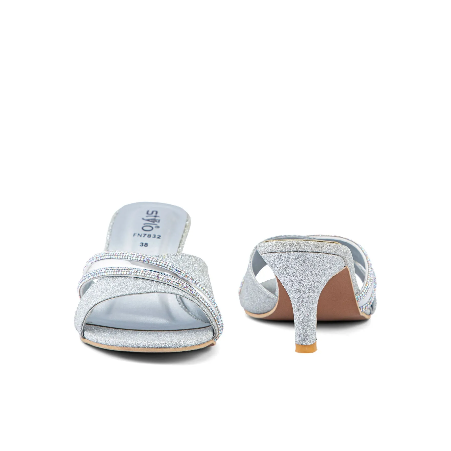 Spotlight Ready Collectible Item Silver Fancy Slipper FN7832