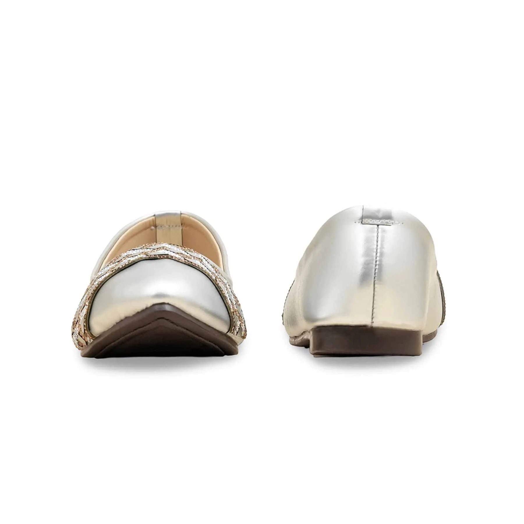 Concert Night Silver Pumps For Ladies WN1253