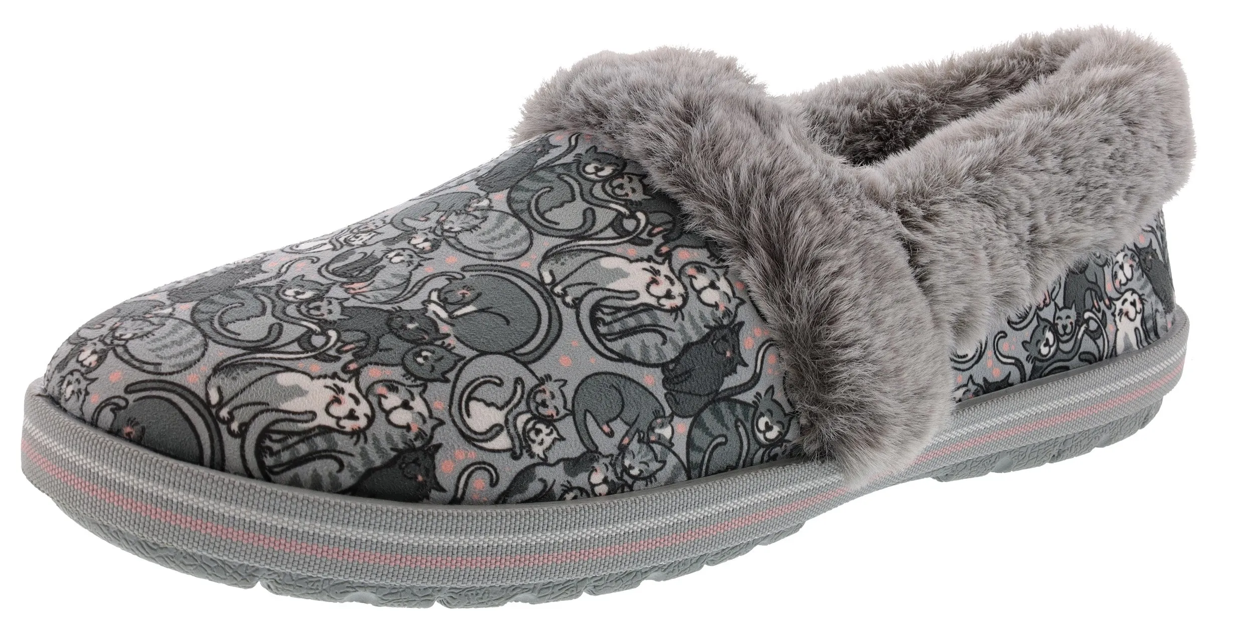 Skechers Bobs Women's Too Cozy Little Spoon Memory Foam Slippers Sport Inspired