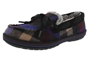 Skechers Bobs Women's Too Cozy Lumbar Jane Memory Foam Slippers Home Leisure Snow Path