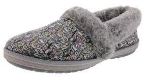Skechers Bobs Women's Too Cozy Purrfect Storm Memory Foam Slippers Anti   Odor Balanced weight