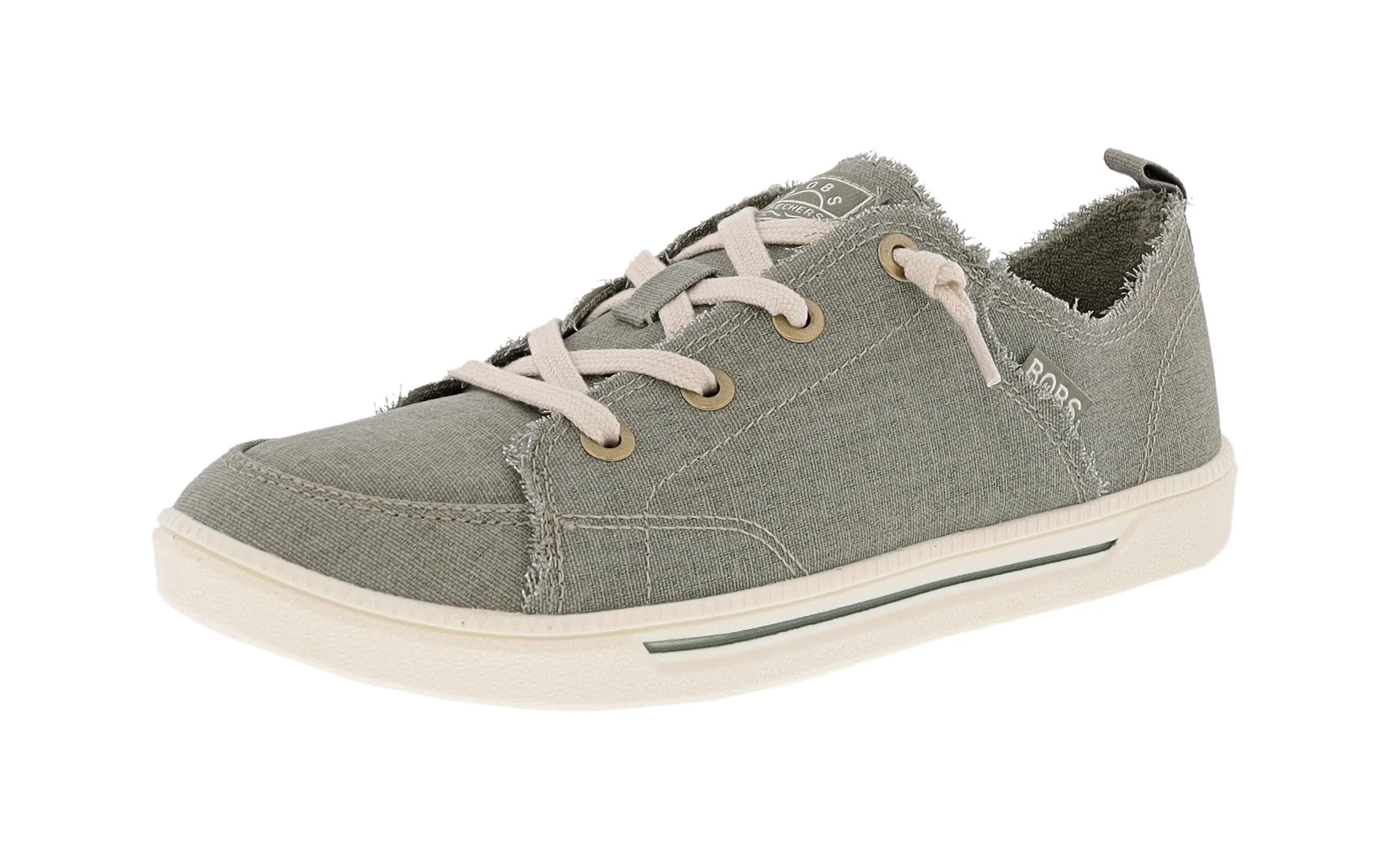 Easy   To   Wear Skechers Women's Bobs B Cute 2.0 - Chill Look Canvas Upper Shoes