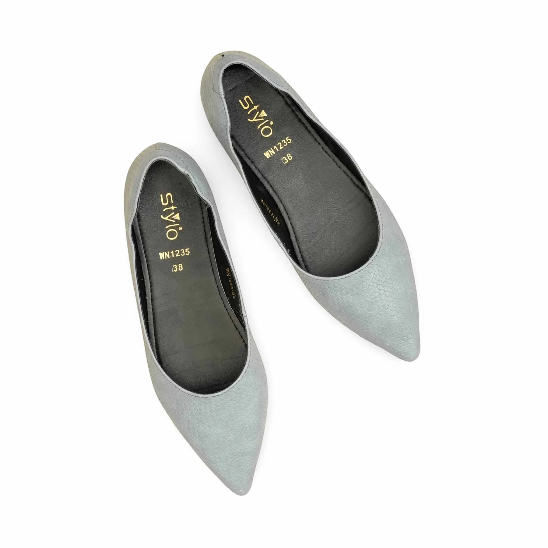 Sky Blue Pumps For Women WN1235 Airport Style