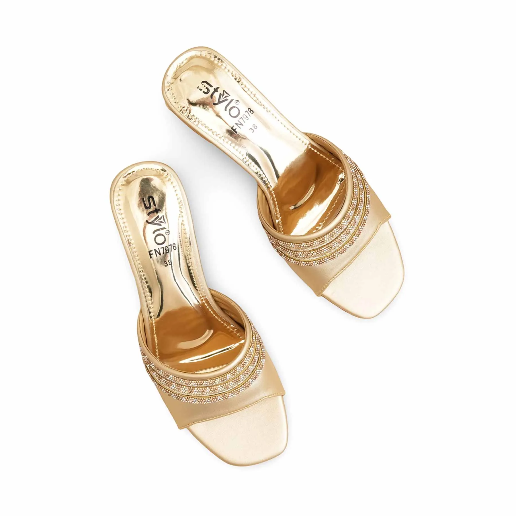 Golden Fancy Slipper FN7978 Dress Sandals