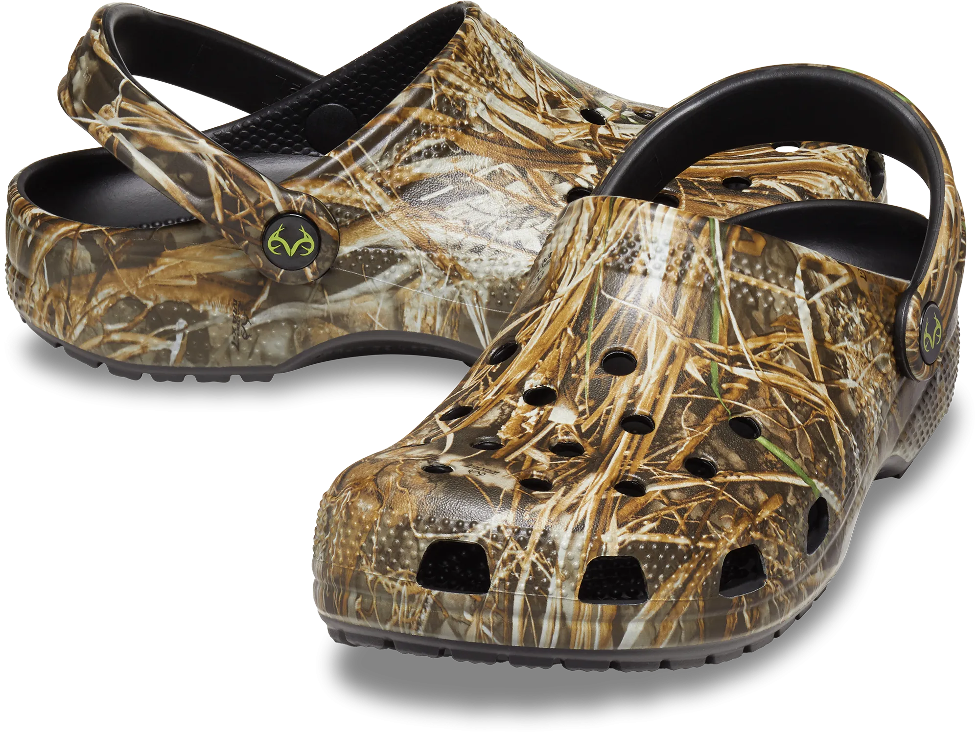 Dynamic Grip mens crocs realtree max-7 classic clog (camo)