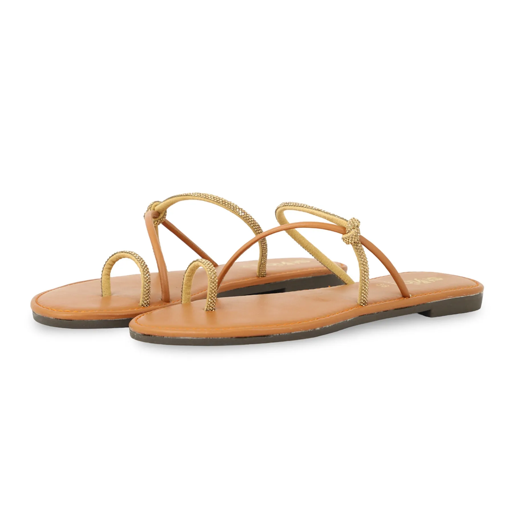 Perfect Cushion Light Show Mustard Casual Chappal CL1948