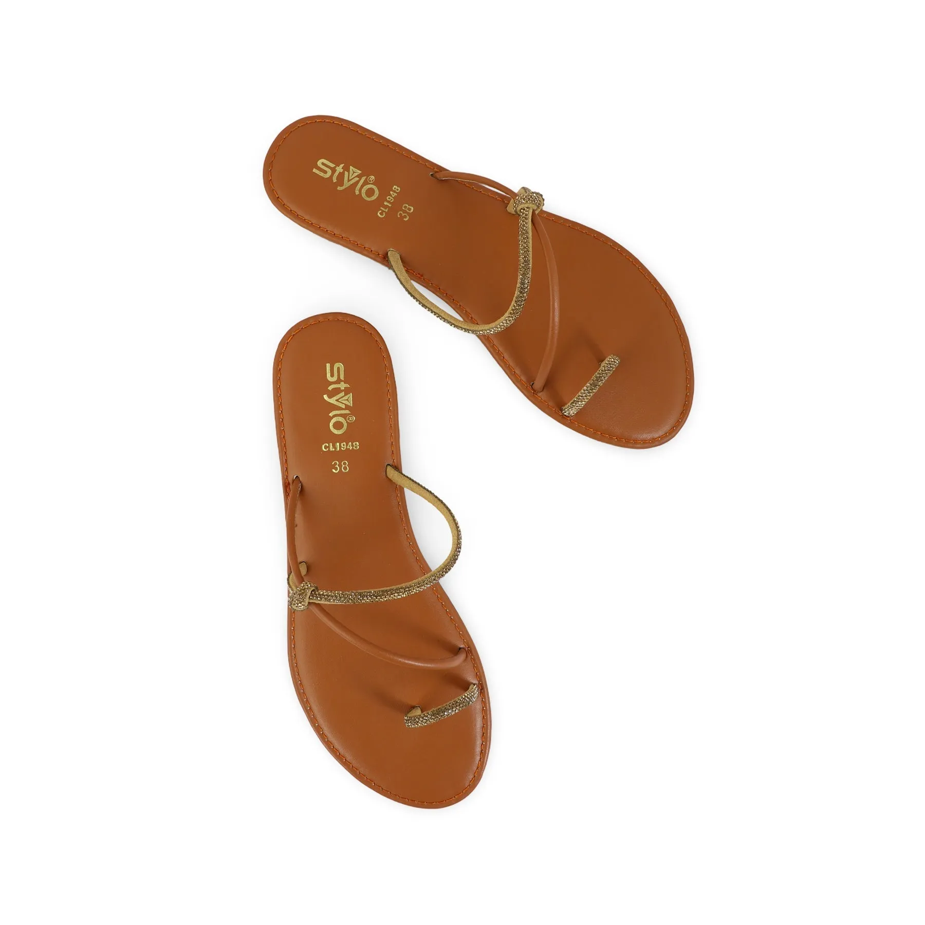 Mustard Casual Chappal CL1948 Spring Air Versatile Support