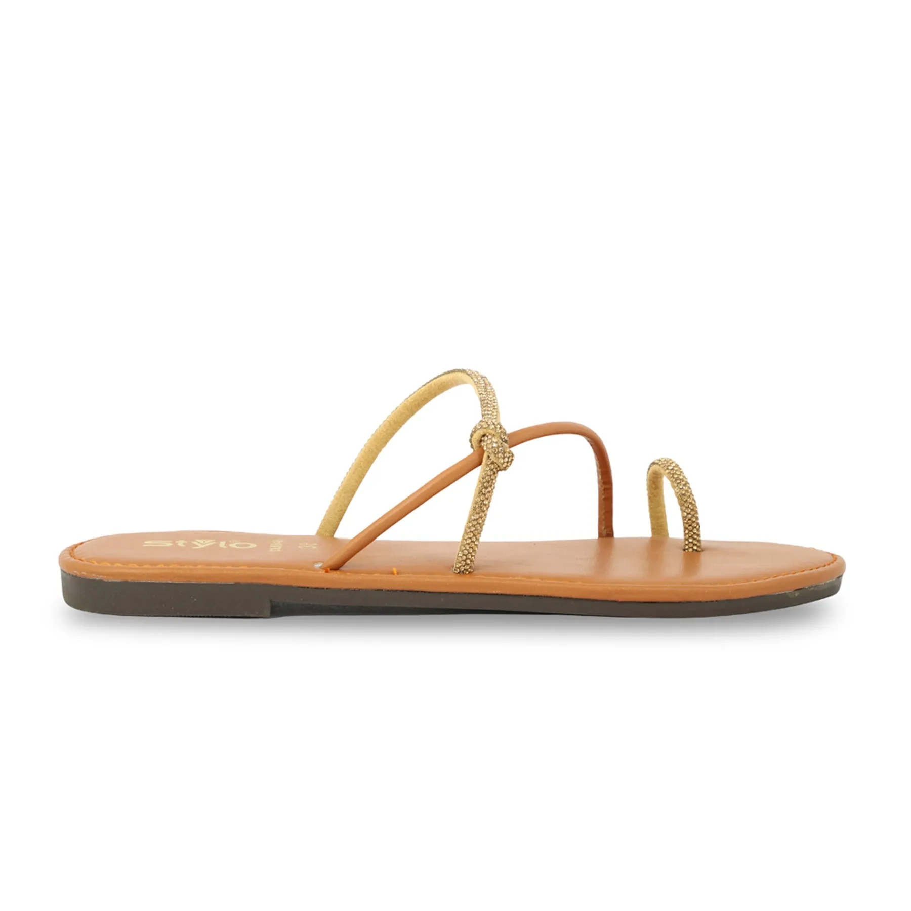 Mustard Casual Chappal CL1948 Adaptable Fit