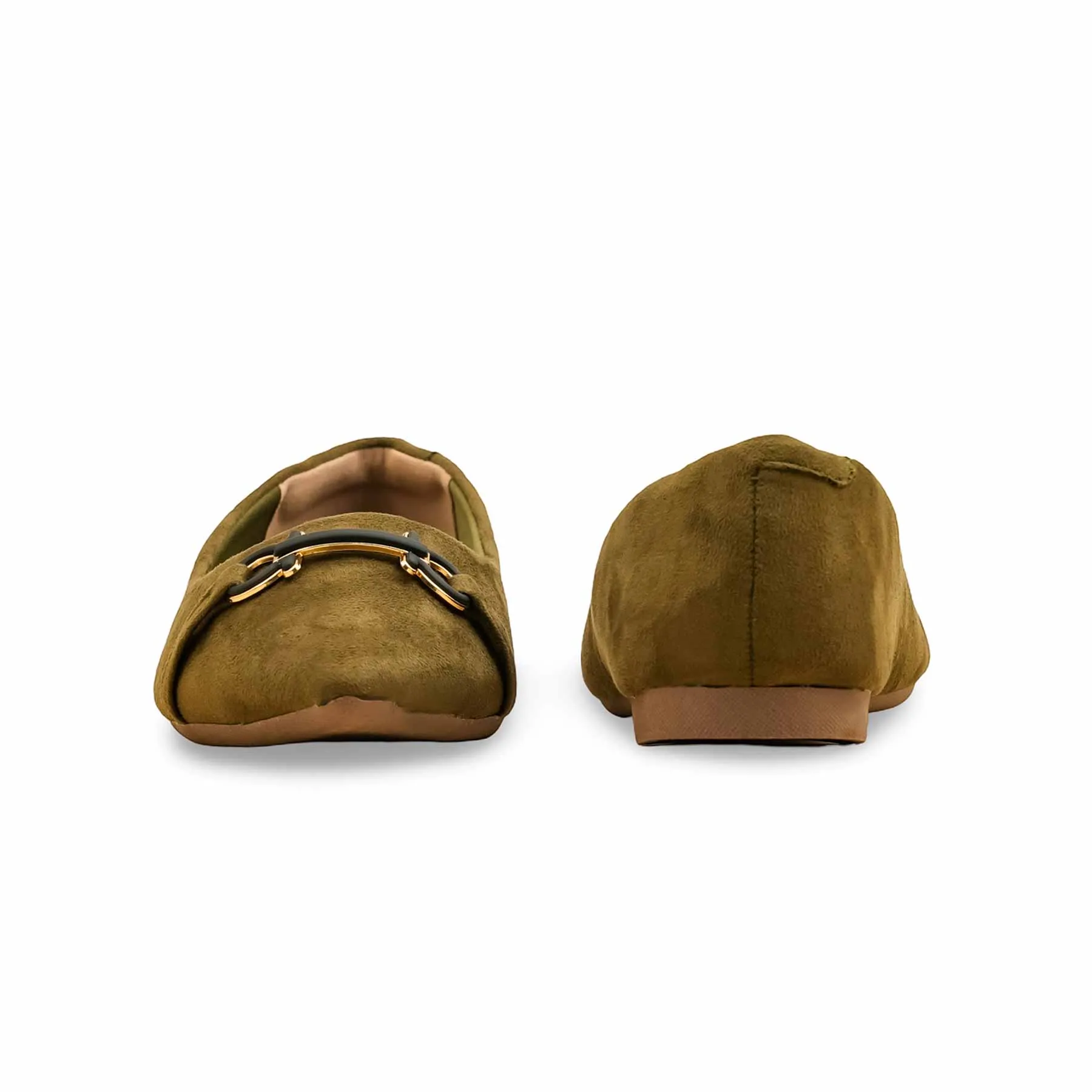 Pollen Glow Olive Women Pumps WN1353