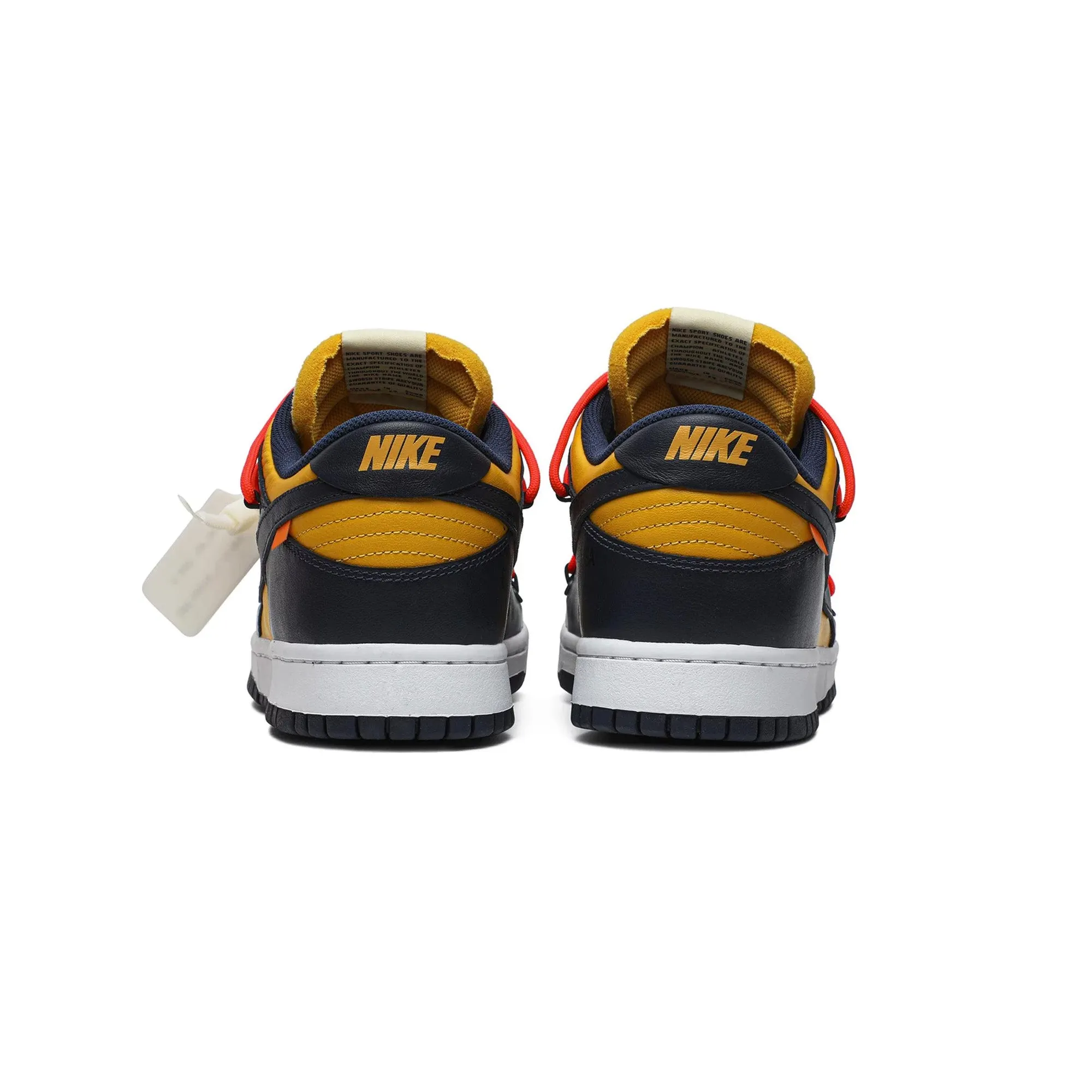 Dunk Low x Off-White - University Gold Midnight Navy (New) Lightweight Synthetic Torsional Rigidity Bar