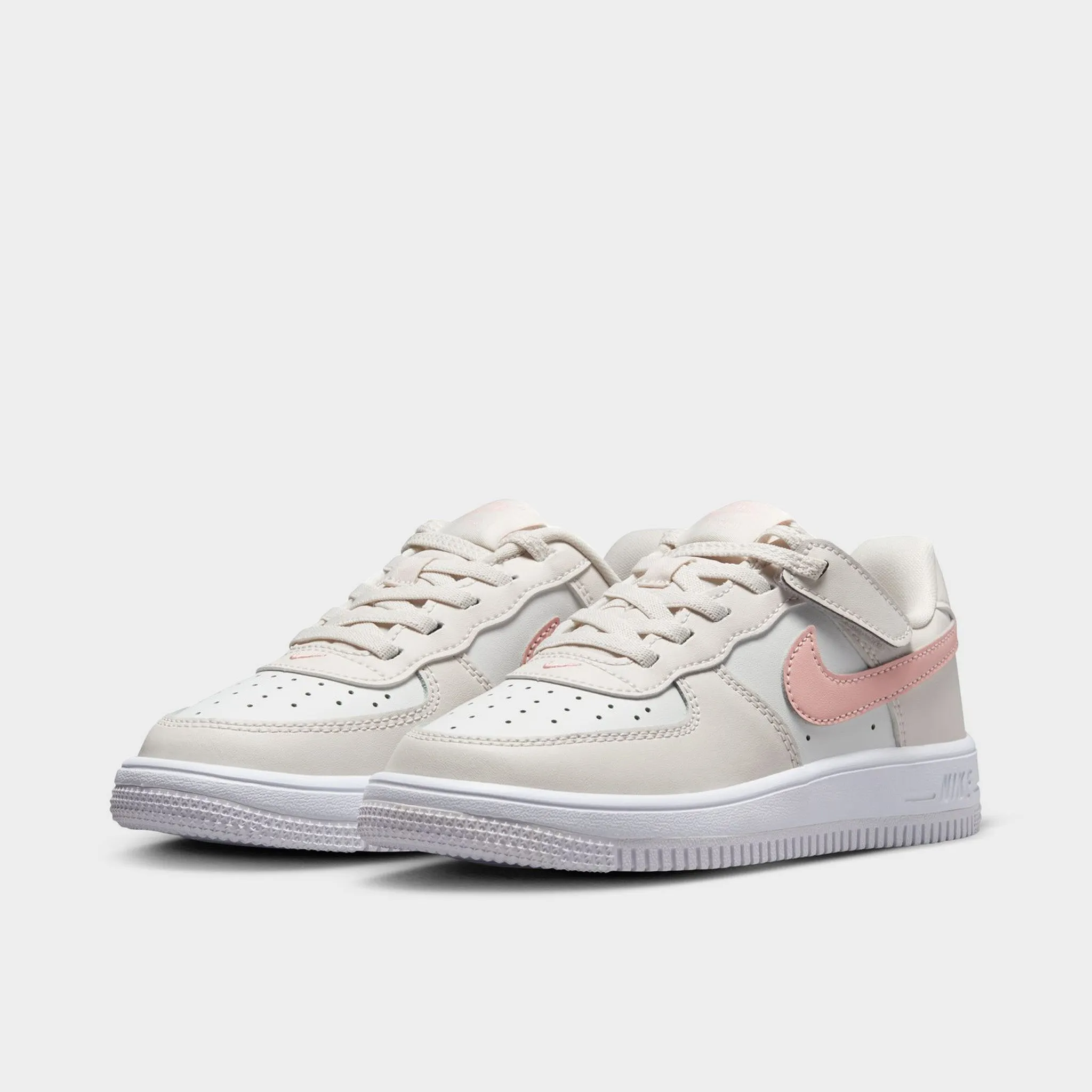 Perimeter Cushioning Nike Air Force 1 Low EasyOn PS Phantom / Echo Pink - Summit White