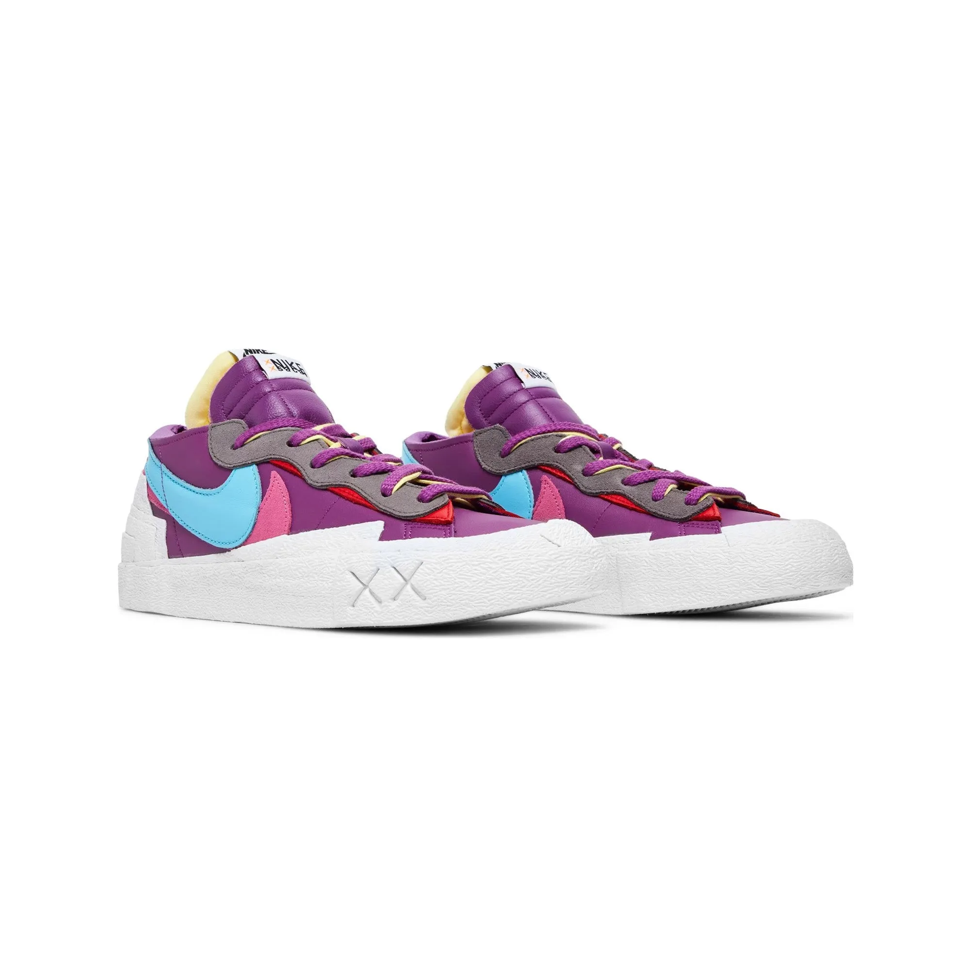 Classic sneakers Nike Blazer Low Sacai KAWS 'Purple Dusk' (2021)