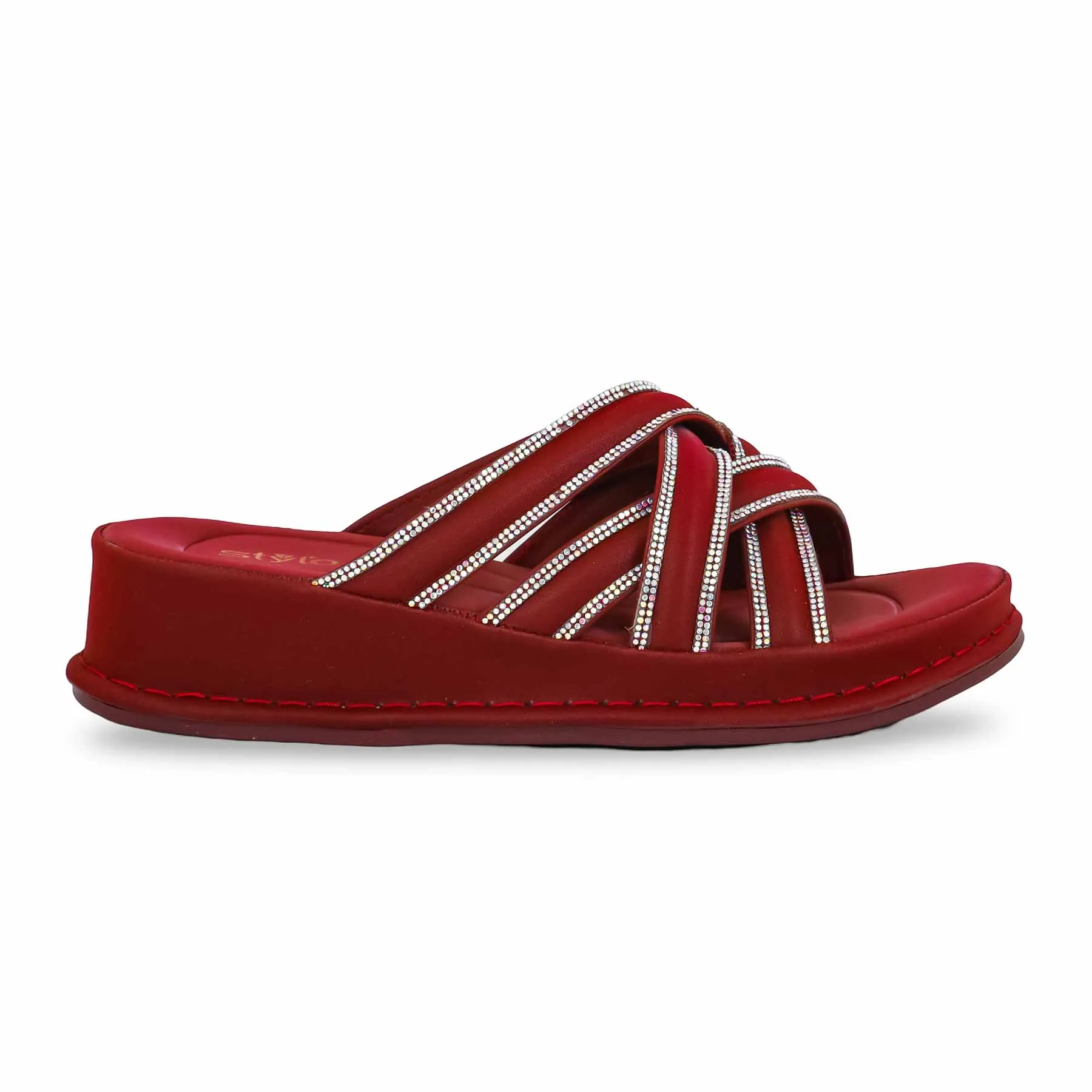Maroon Formal Slipper PU0520 Romantic Glow