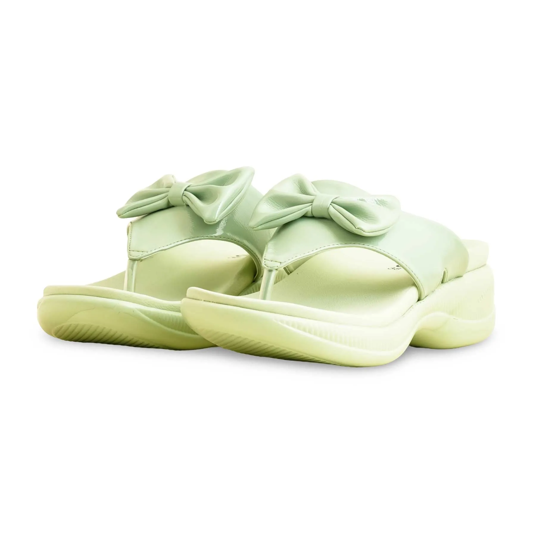 Designer Finish PISTAGREEN Formal Chappal PU0442