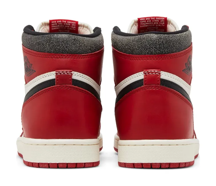 Men's Nike Air Jordan 1 High OG (Lost and Found) Comfort Outsole Trendsetting Shoes