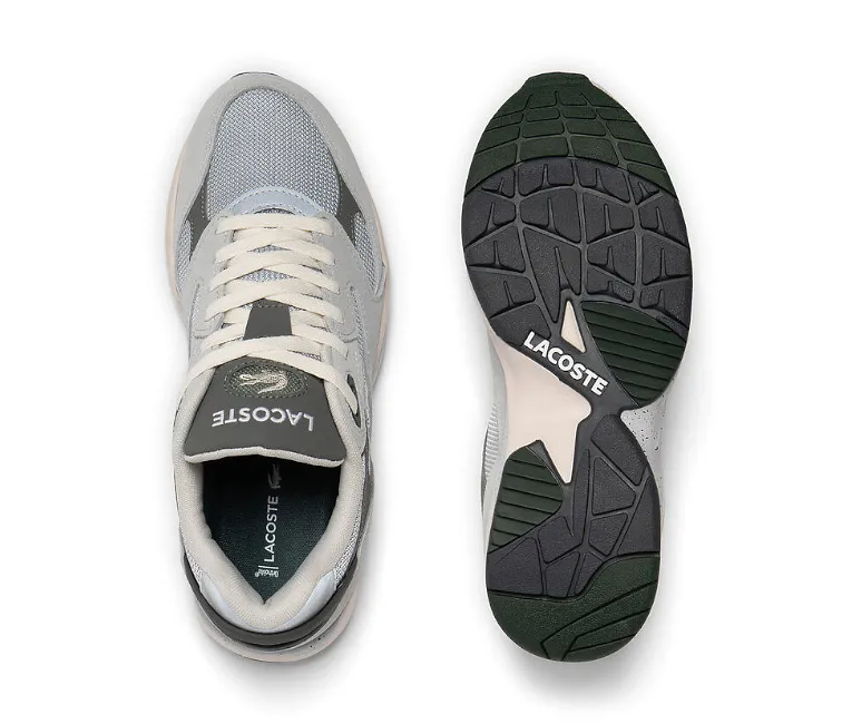 Urban Path Non Slip Inner Sock Men's Lacoste Storm 96 LO VTG 223 1 SMA (Light Grey/Dark Grey)