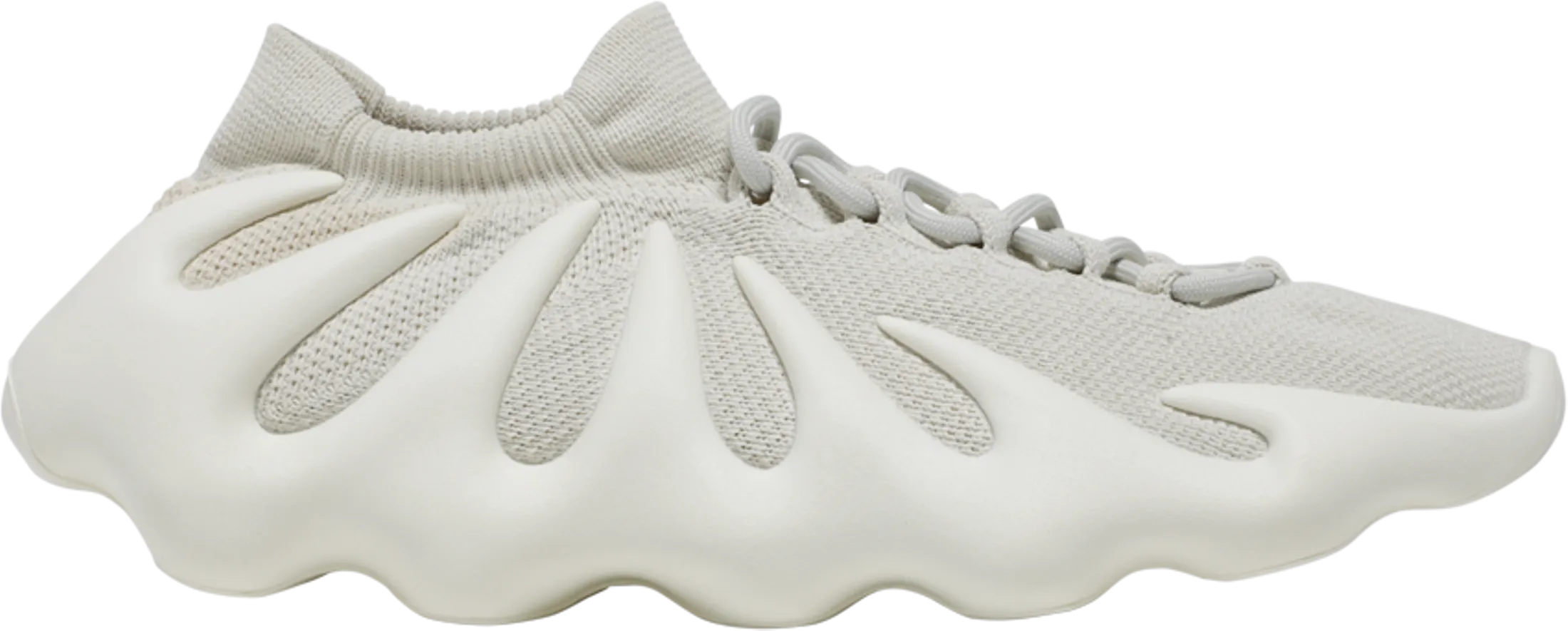 adidas Yeezy 450 Cloud White - H68038 Flexible Groove Design