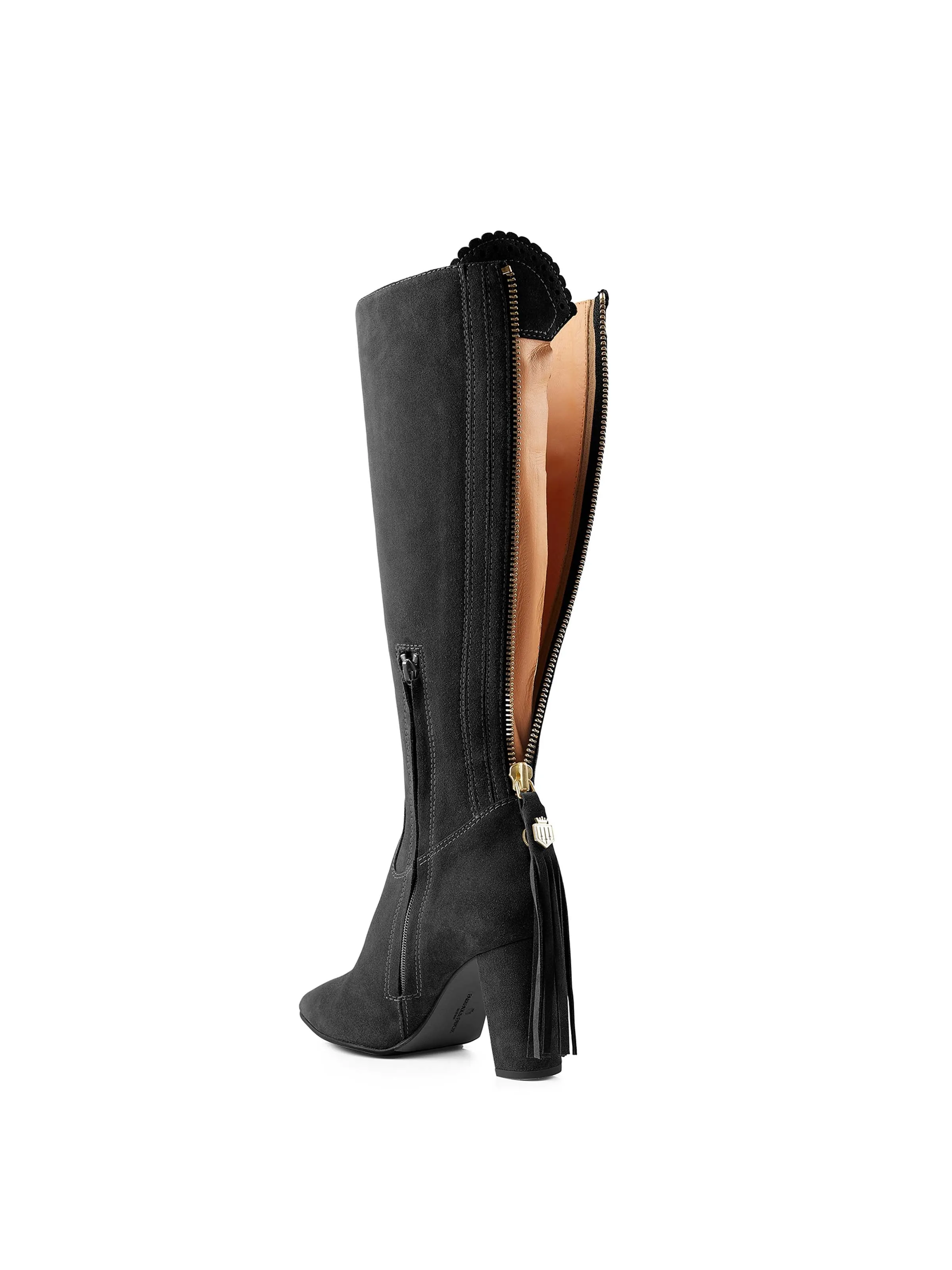 Soho - Black Suede Hydrophobic coating BreathableMesh