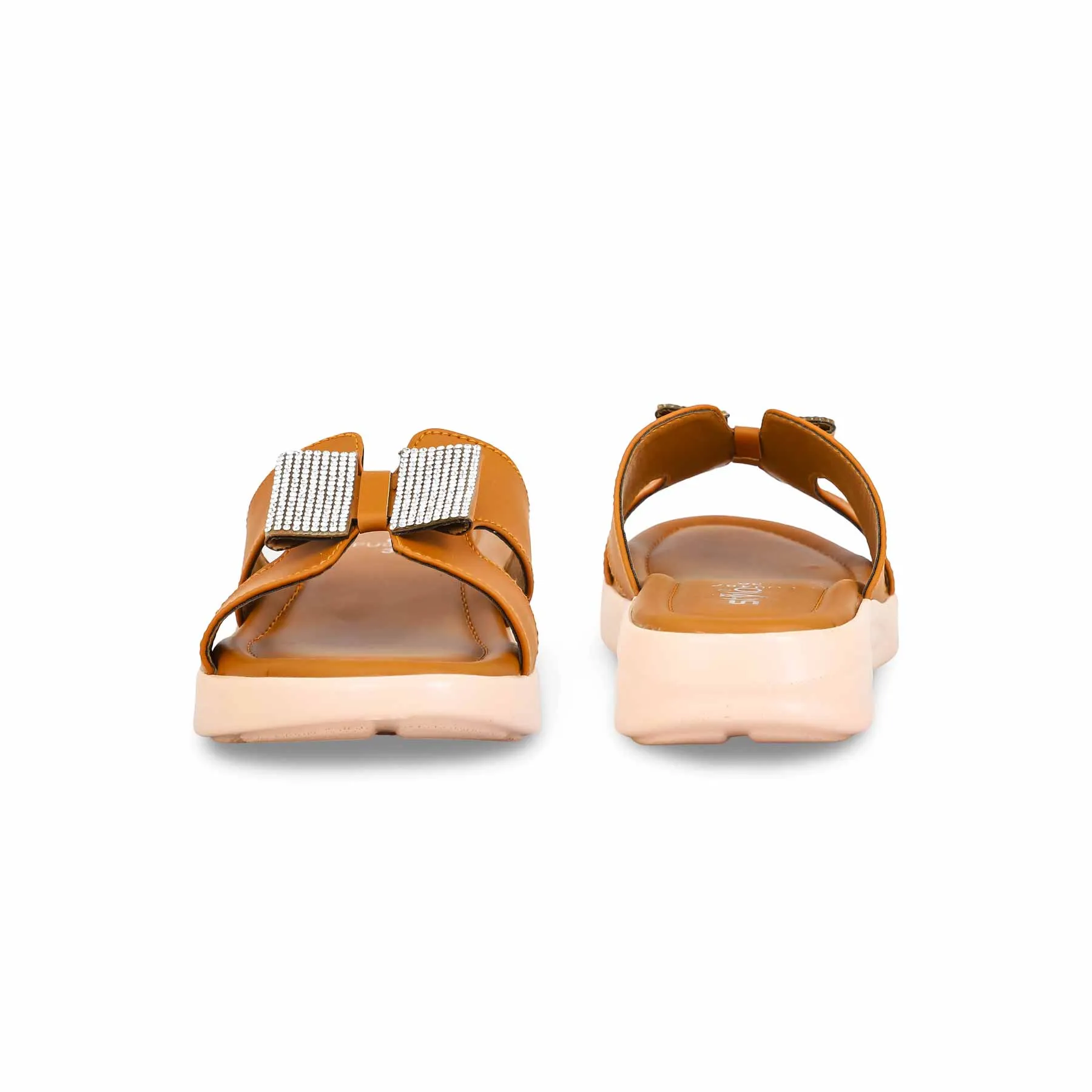 Sophisticated Footwear Luxury Sandals Mustard Formal Slipper PU0487