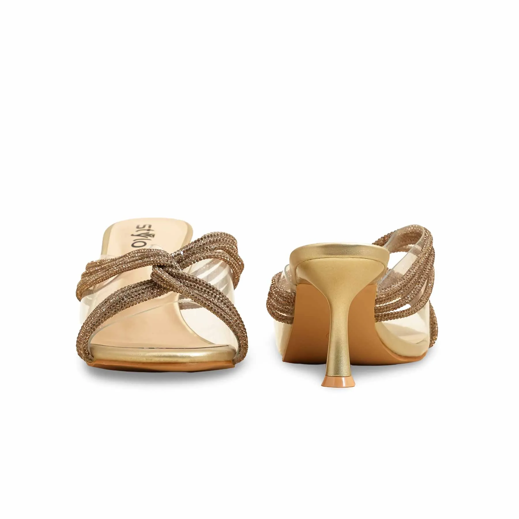 Golden Fancy Bridal Slipper FN7973 Walk Confidently Light Step