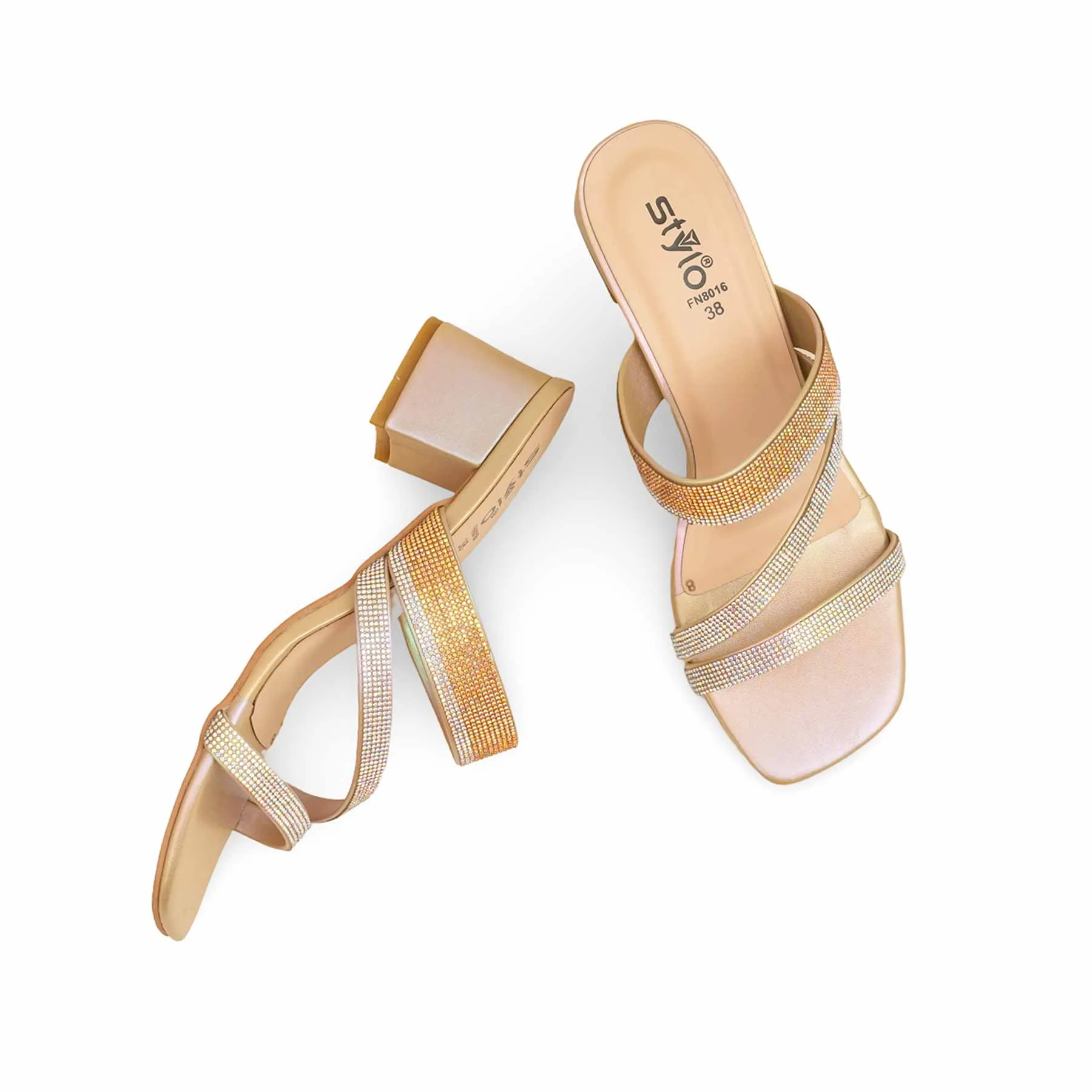 Casual Footwear Golden Fancy Women Slipper FN8016