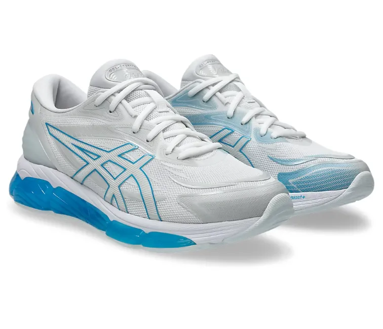 Friction Free Laces Trend-setting silhouette Men's Asics Gel-Quantum 360 8 (White/Digital Aqua)