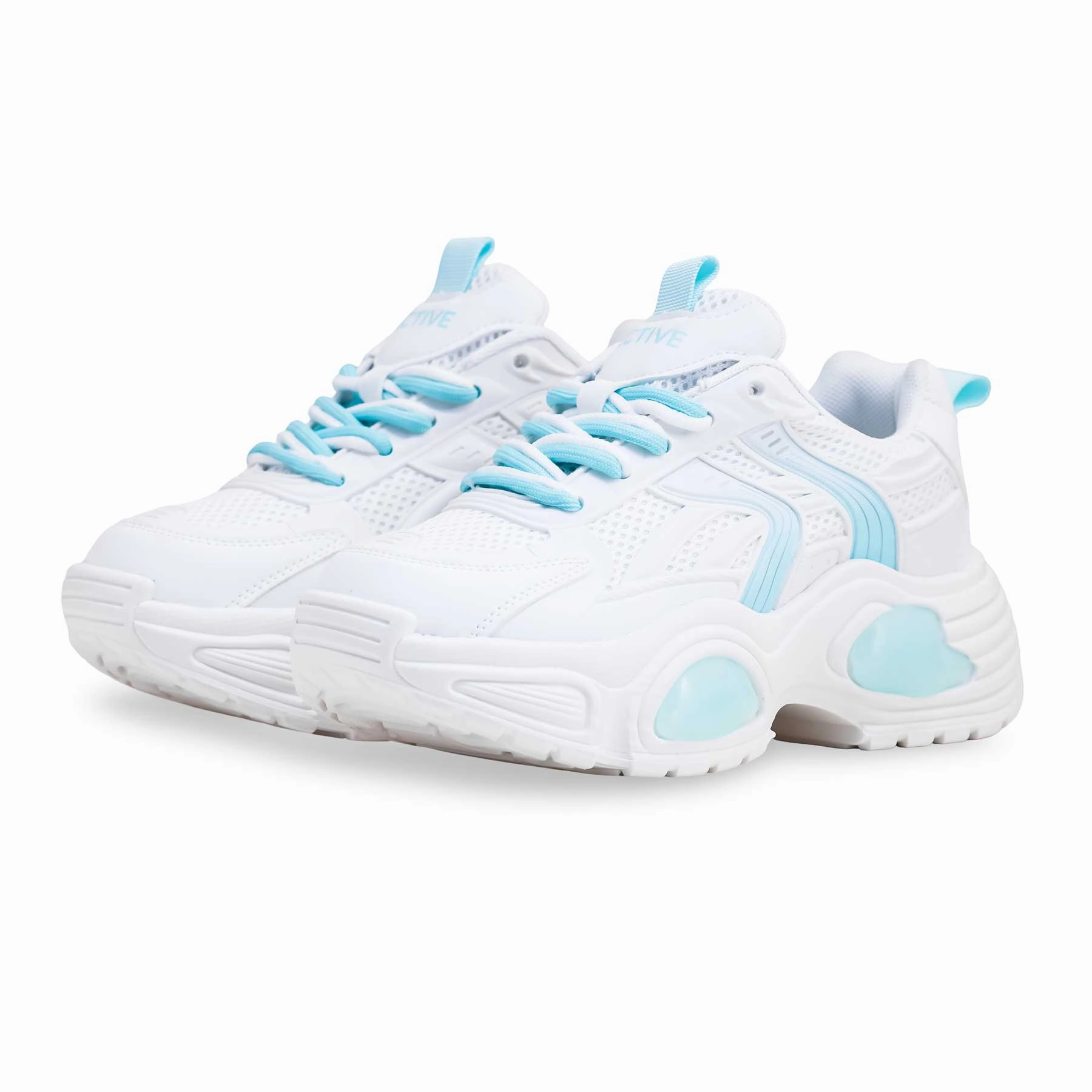 Aqua Green Casual Sneaker AT7341 Sleek Option