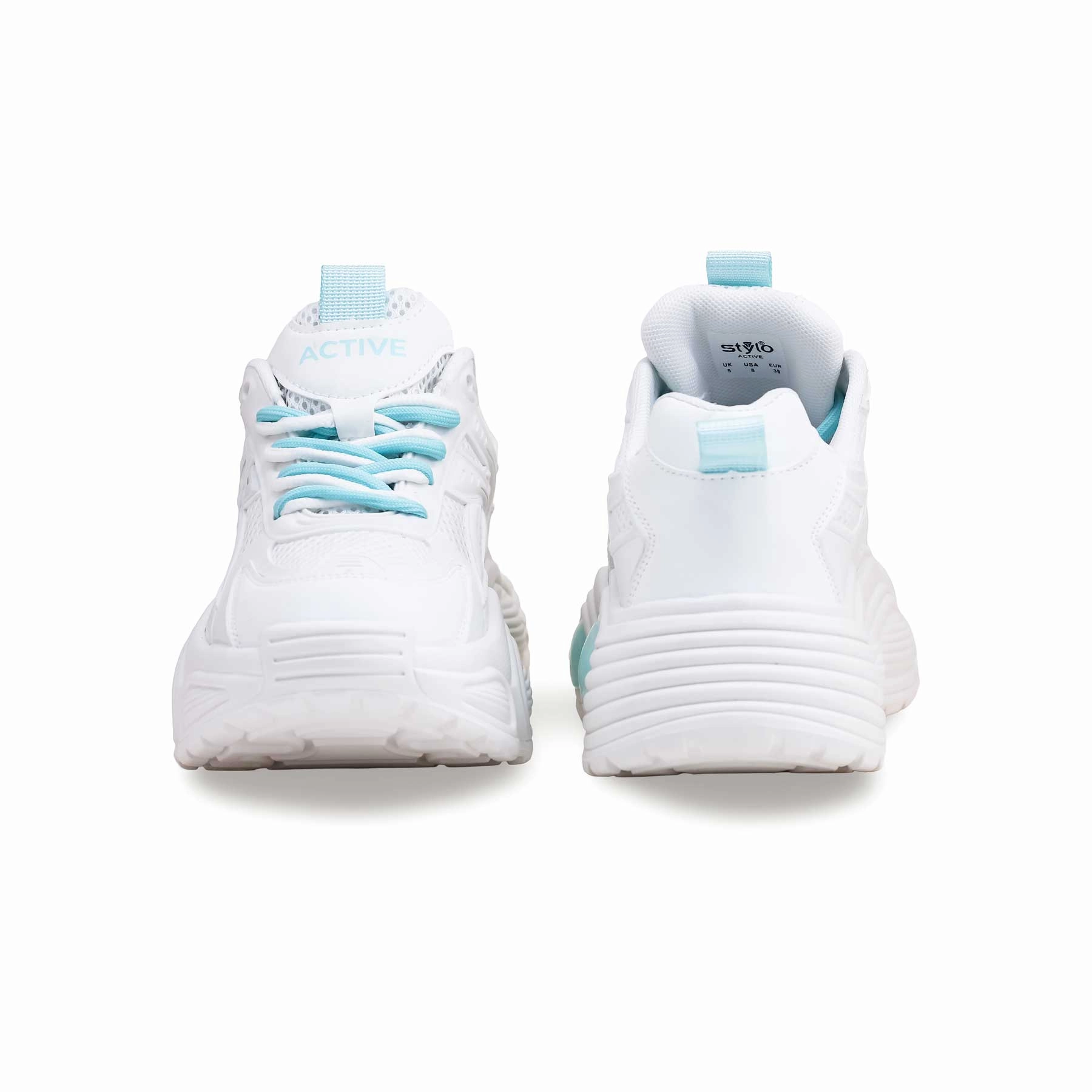 Aqua Green Casual Sneaker AT7341 Active Look