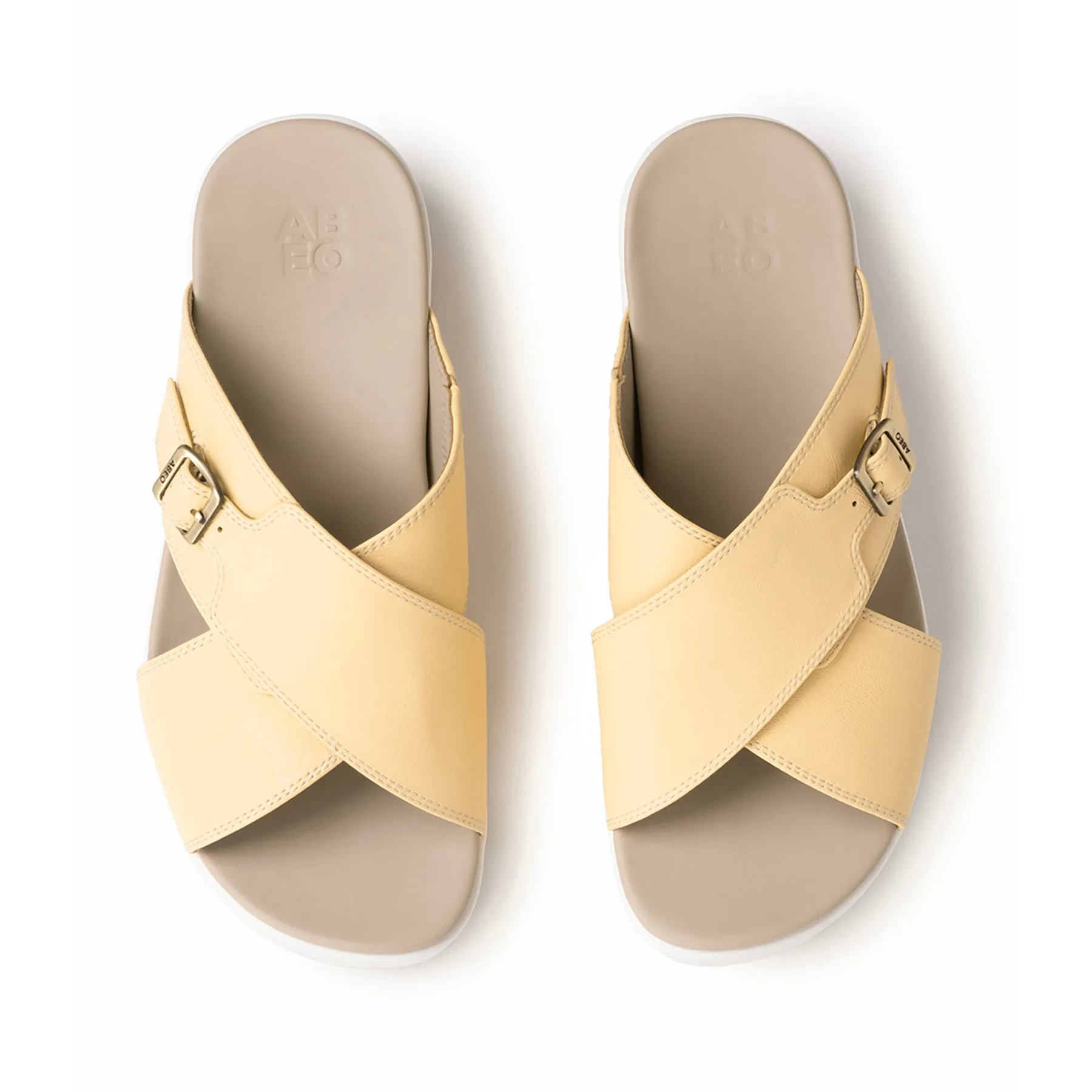 Solstice Cross Slide Rubber Sole