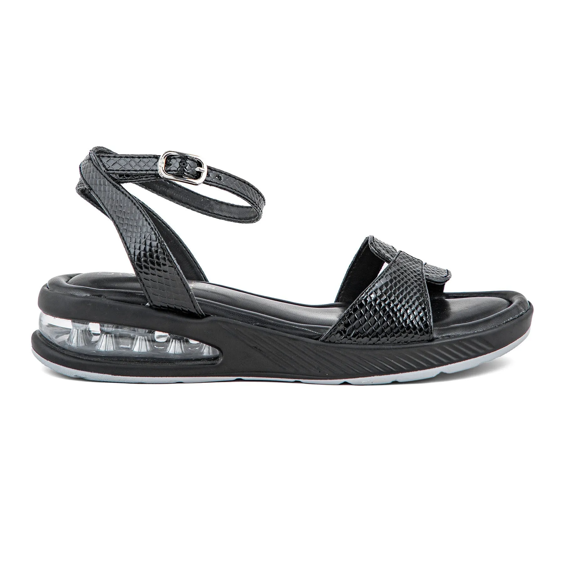 Versatile Glam Black Formal Sandal PU0341