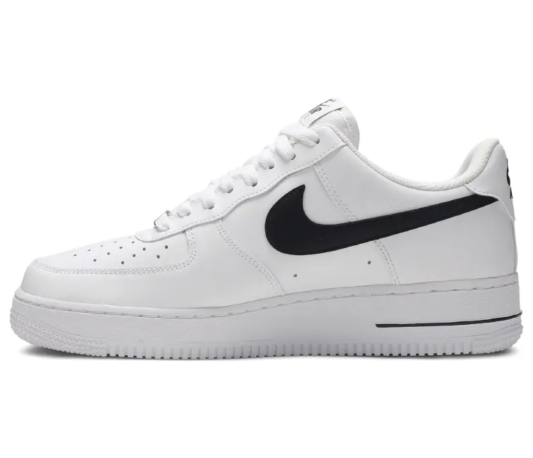Men's Nike Air Force 1 Low (White Black) Structured Shoe Phylon Midsole Construction