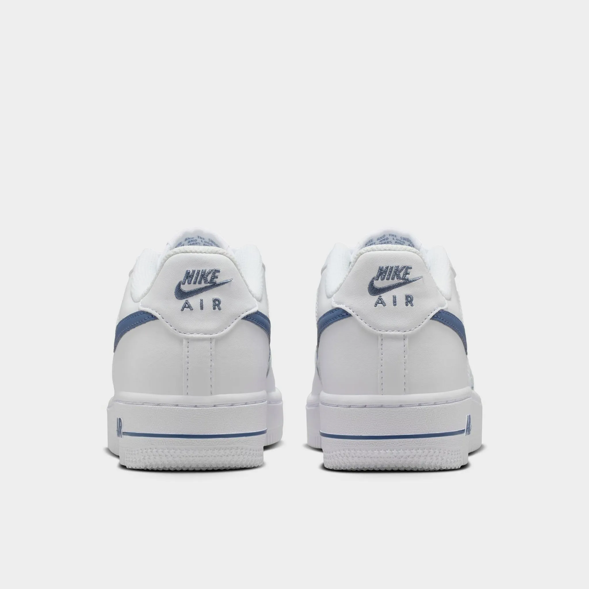 Ventilation holes Nike Air Force 1 GS White / Diffused Blue