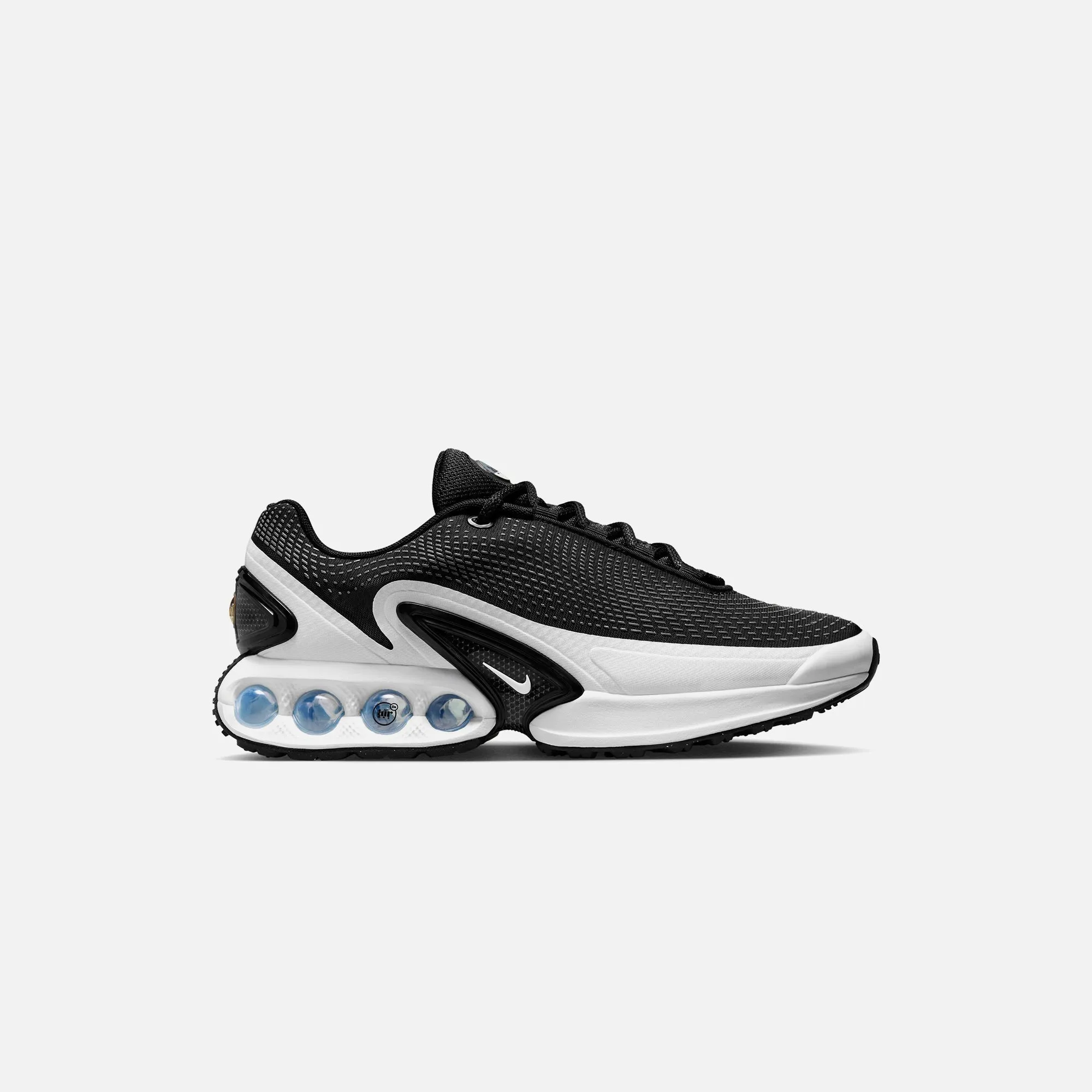 Nike WMNS Air Max Dn - Black / White / Cool Grey / Pure Platinum Compression Zones Ankle Support Design